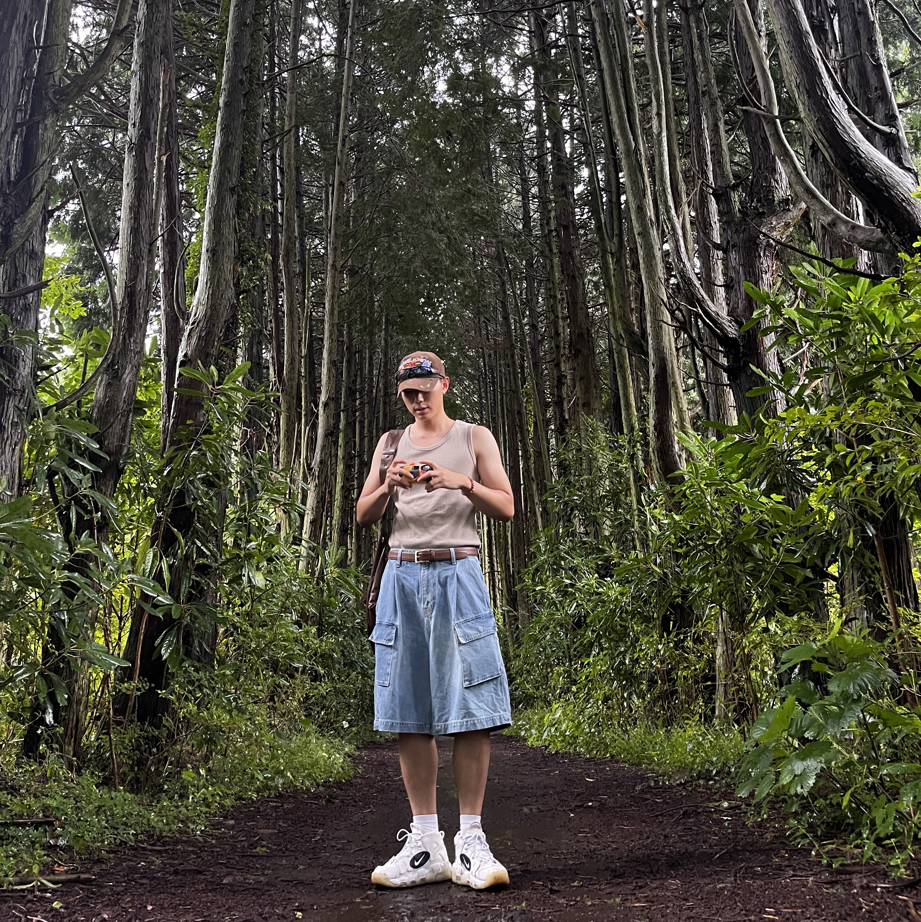 Nike Air More Uptempo 96 Copy and Paste White 착용 스타일 - 4