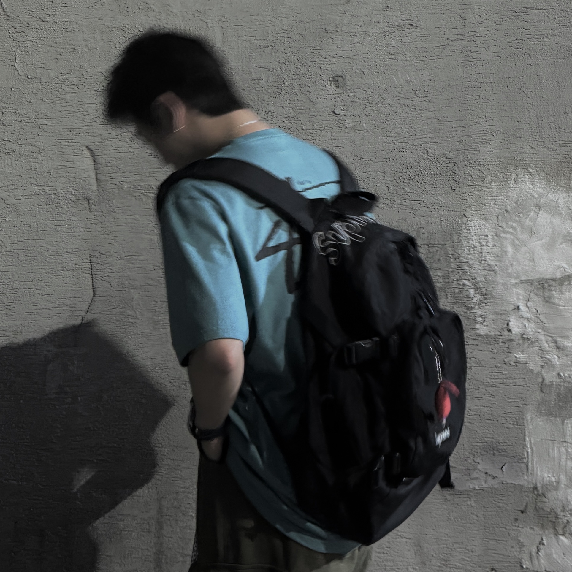 Supreme Backpack Black - 19FW, Stussy Tough Gear T-Shirt Ocean 착용 스타일