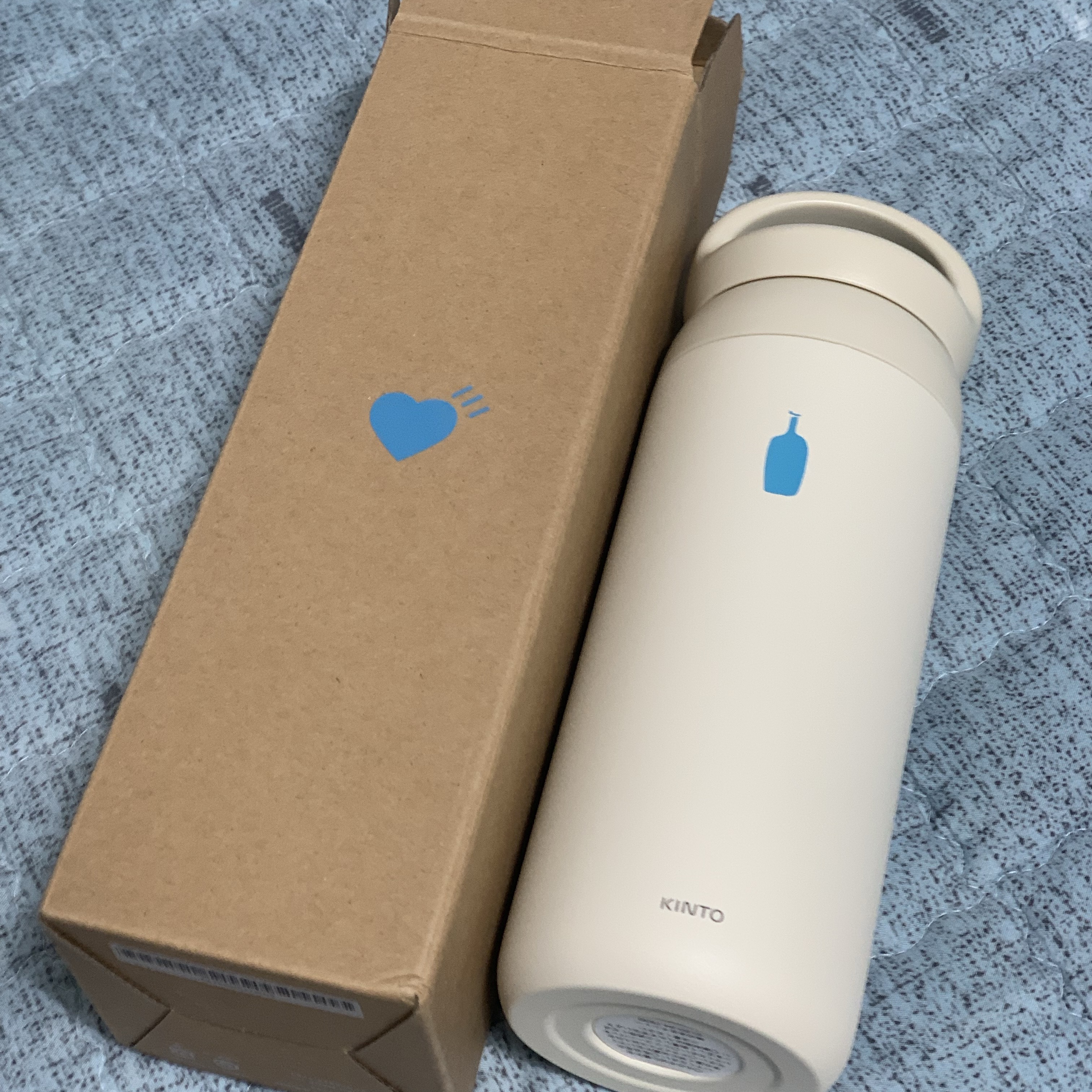 Human Made x Blue Bottle Coffee Day Off Tumbler White 착용 스타일