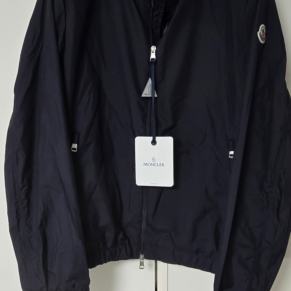 Moncler Beid Hooded Jacket Blue - 23SS 착용 스타일 - 2