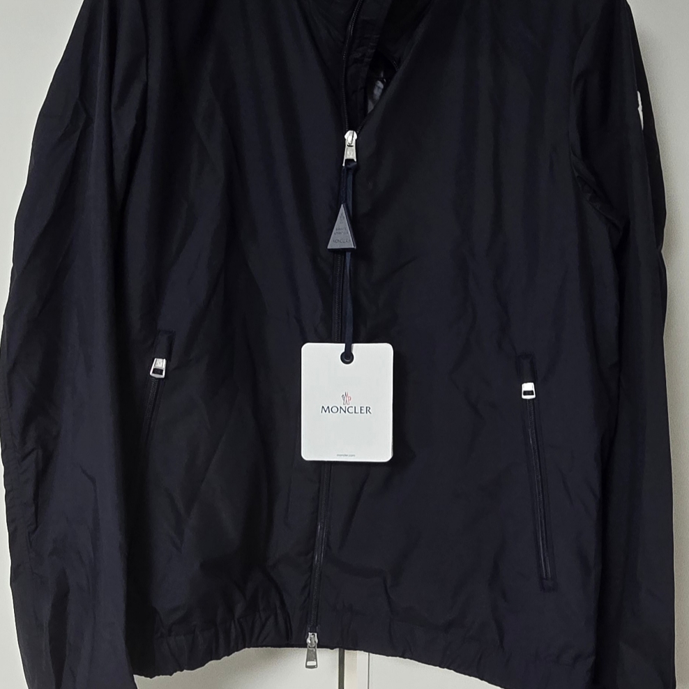 Moncler Beid Hooded Jacket Blue - 23SS 착용 스타일 - 1