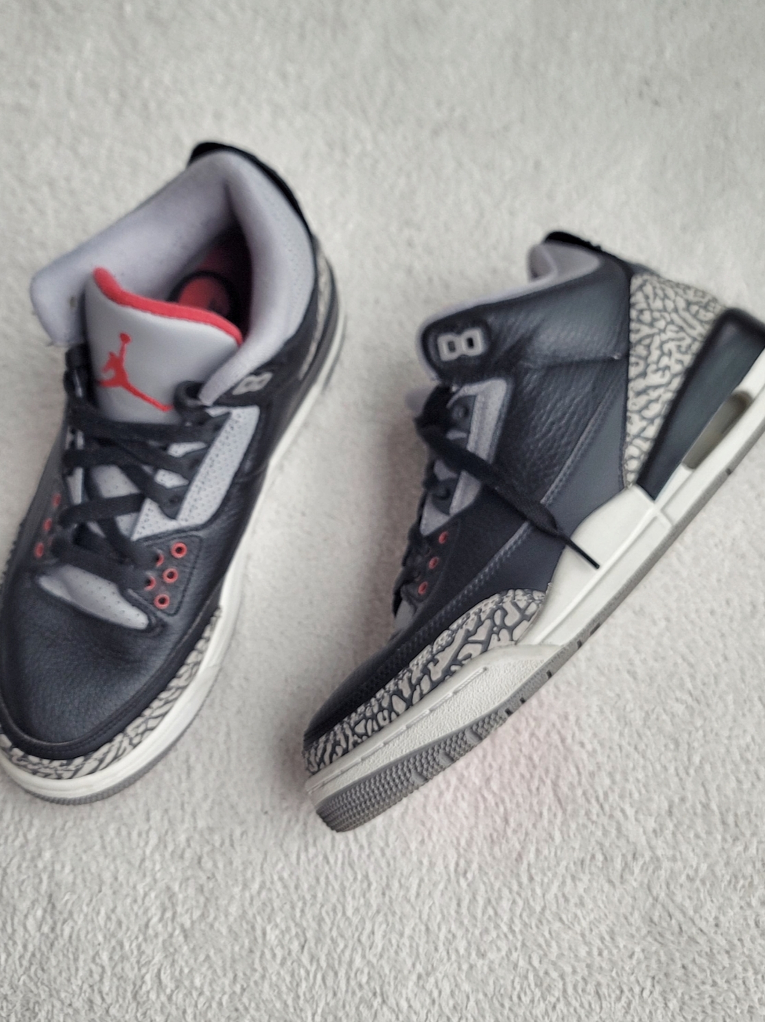 Jordan 3 Retro OG Black Cement 2018 착용 스타일 - 2