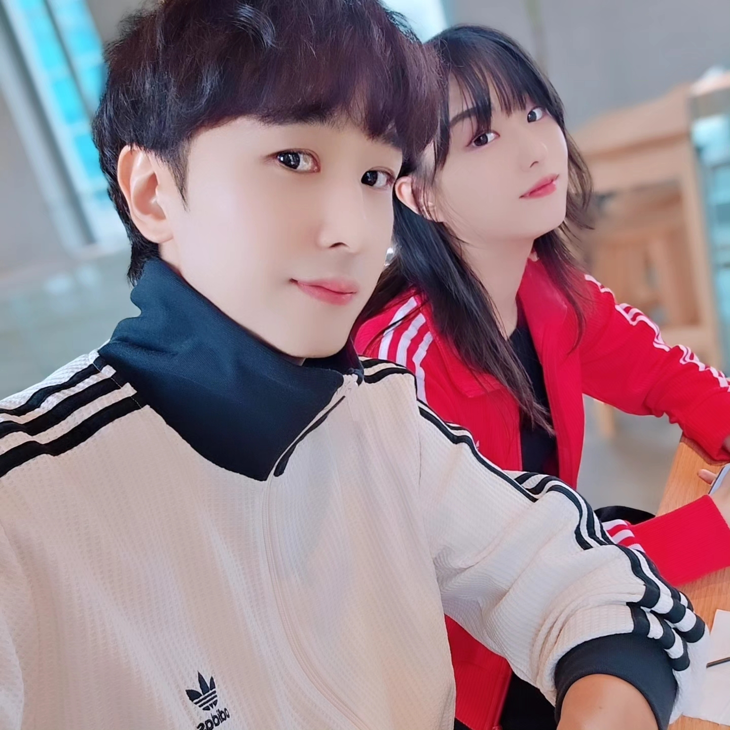 Adidas Waffle Beckenbauer Track Top Wonder White - KR Sizing, Samsung Galaxy Watch6 44mm LTE Silver (Korean Ver.) 착용 스타일 - 10