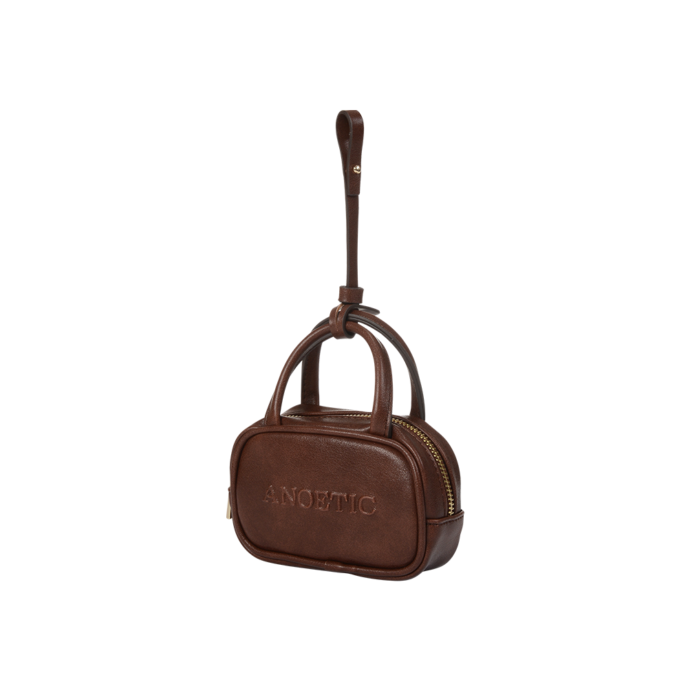 아노에틱 미니 케이스 백참 브라운(Anoetic Mini Case Bag Charm Brown) - 2