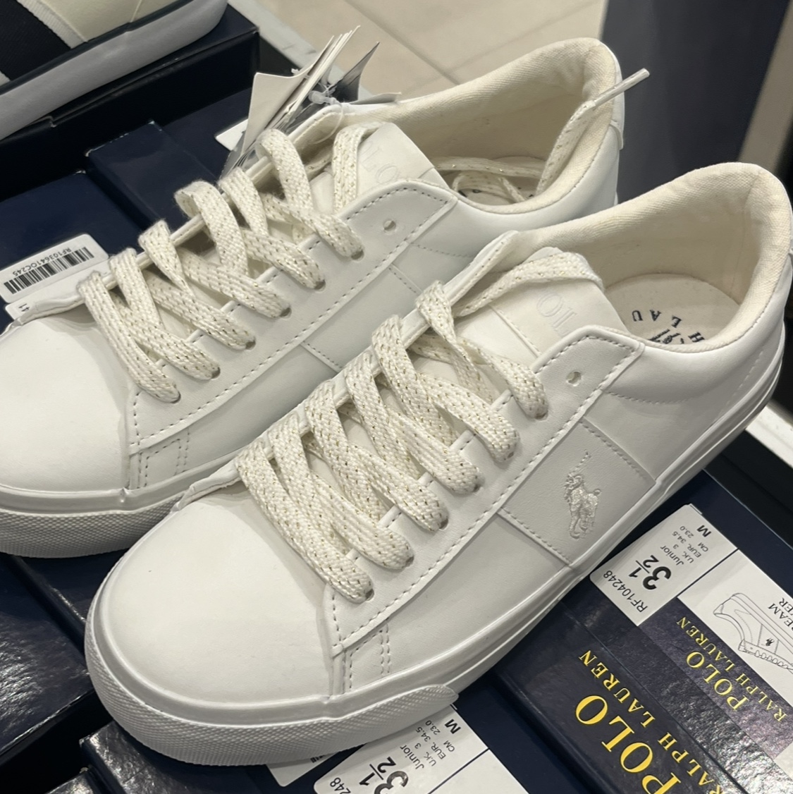 Polo Ralph Lauren Longwood Sneakers White 착용 스타일