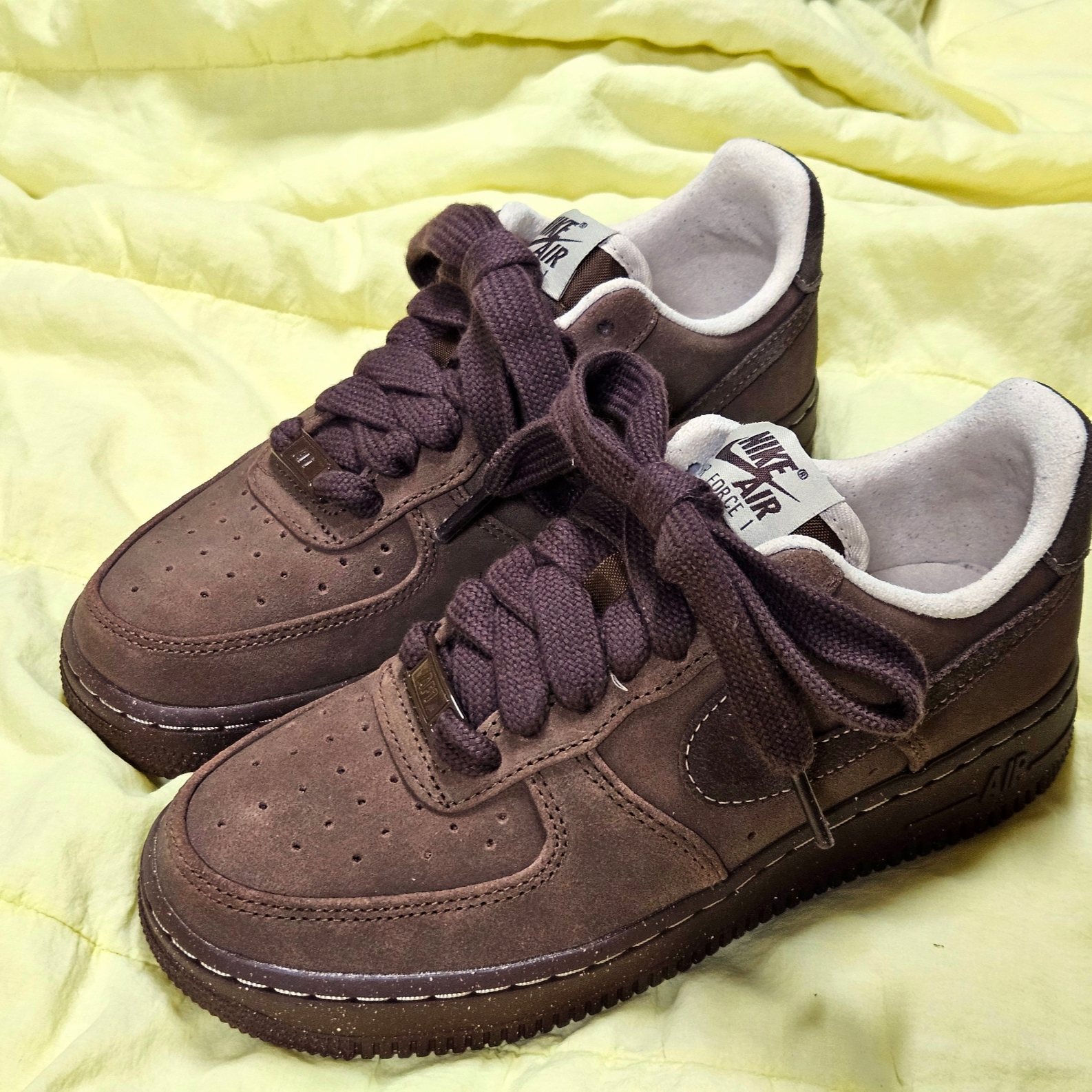 (W) Nike Air Force 1 '07 Cacao Wow 착용 스타일