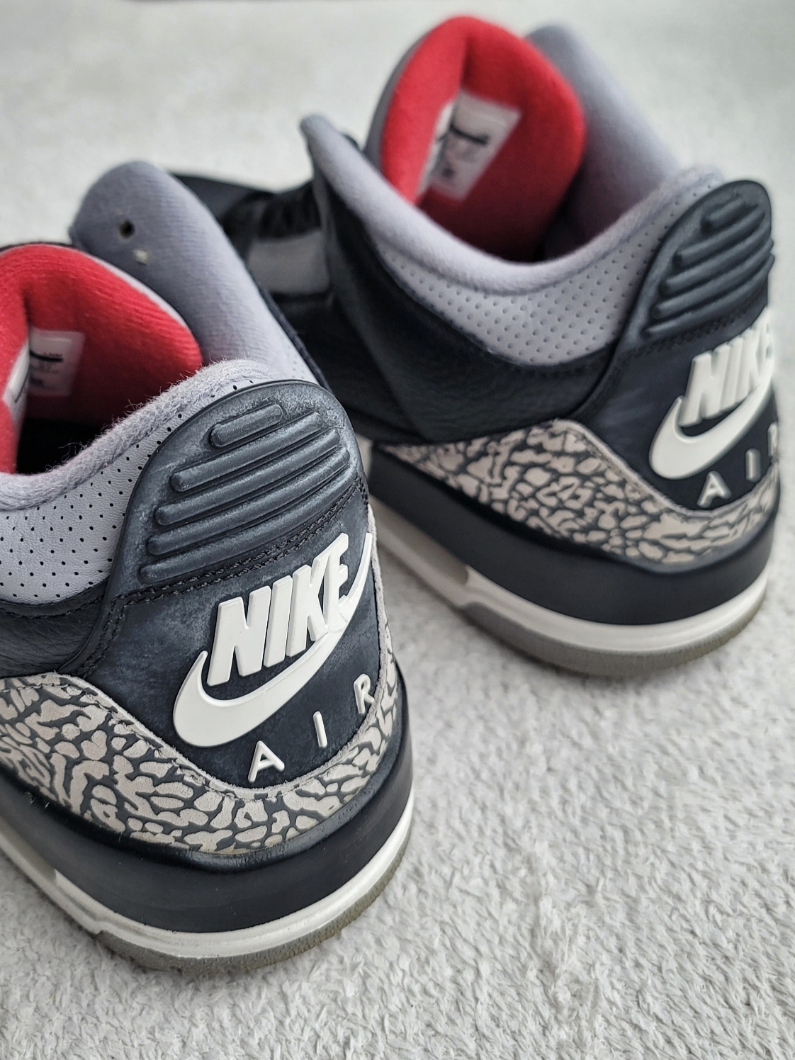 Jordan 3 Retro OG Black Cement 2018 착용 스타일 - 1
