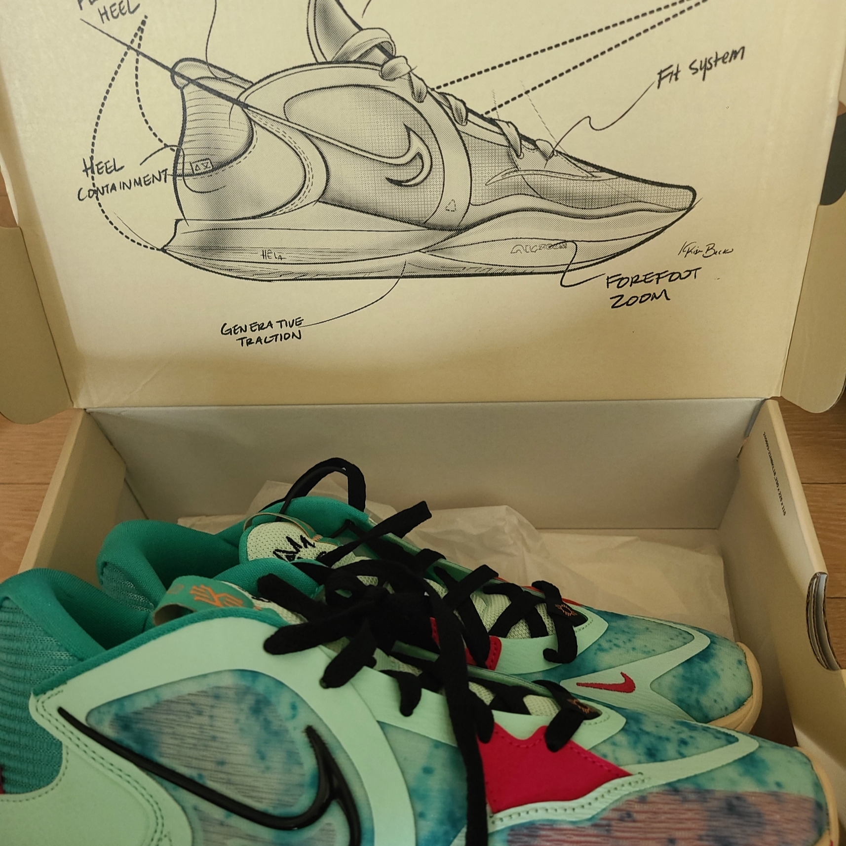 Nike Kyrie Low 5 Community 착용 스타일