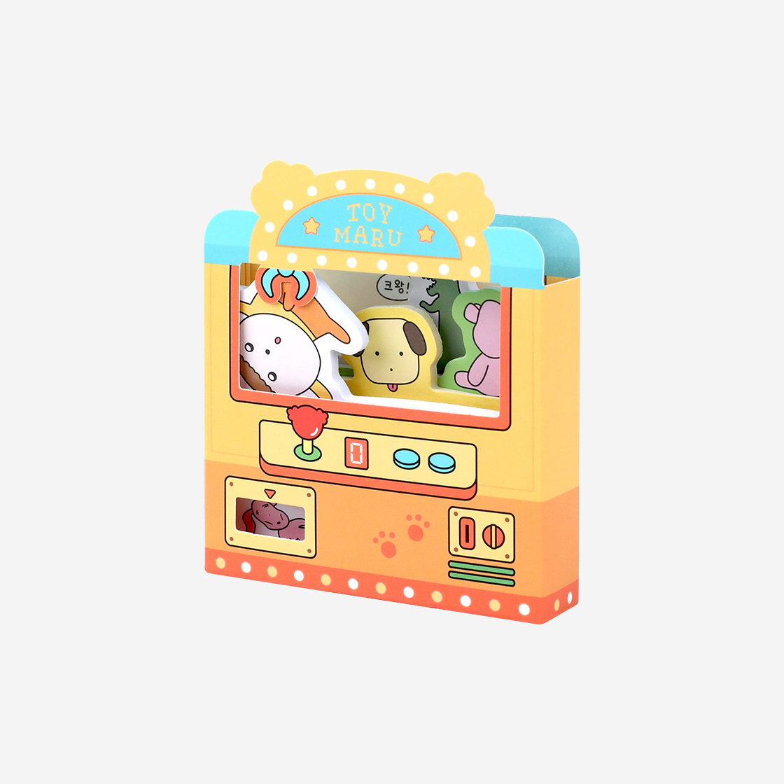 마루는강쥐 4단 인덱스 점착메모지 토이마루(Maru is a Puppy 4P Index Sticky Memo Toy Maru) - 2