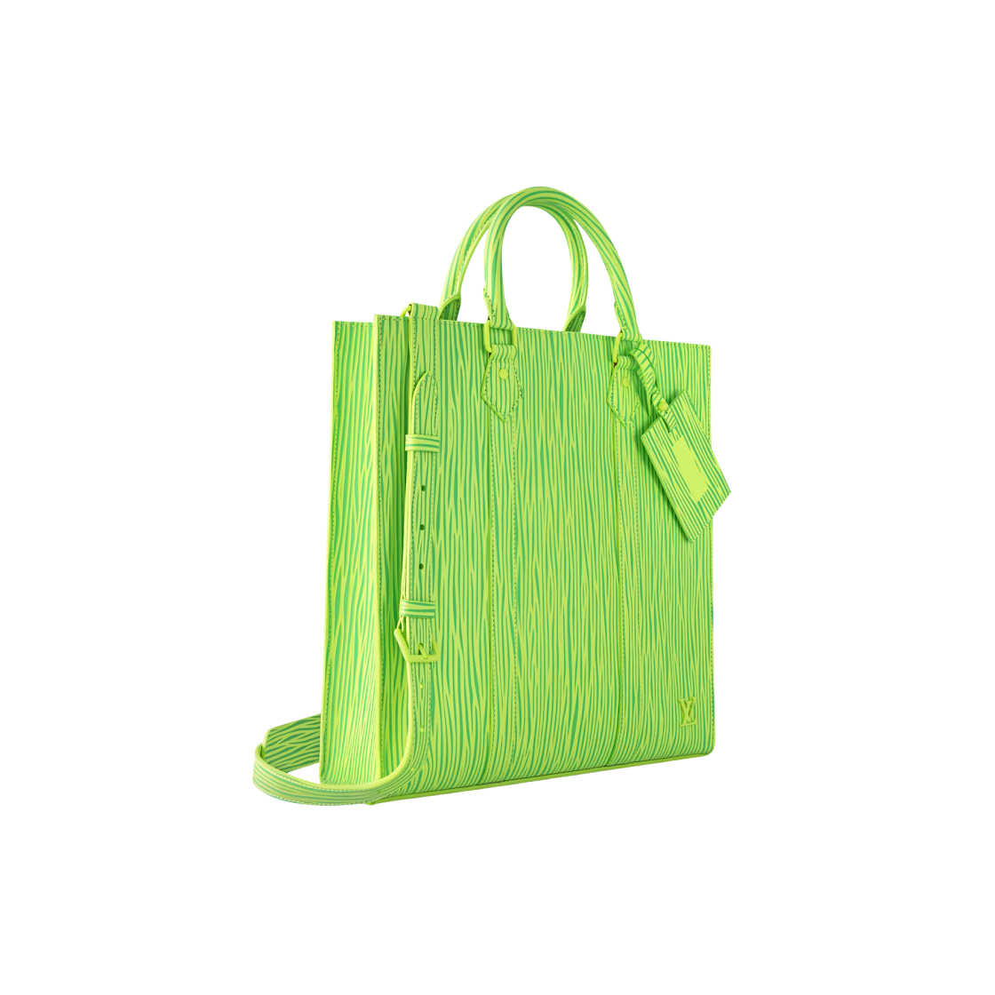 Louis Vuitton x Park Seo-Bo Flat Bag Spring Green 상세 이미지 2