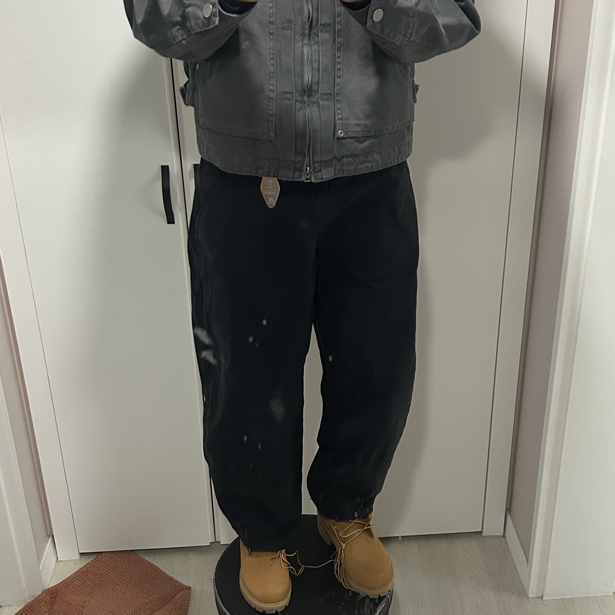 Timberland Premium 6 inch Waterproof Boot Wheat Nubuck - Wide 착용 스타일