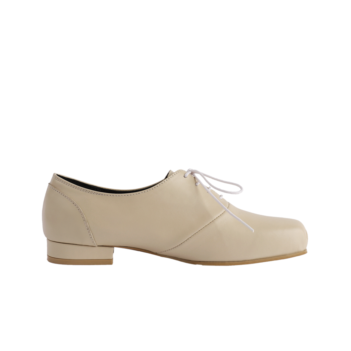 324520 APOA Decent Lace-up Loafer Cream