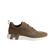 Hermes Bouncing Sneakers Calfskin Suede Goatskin & Etoupe