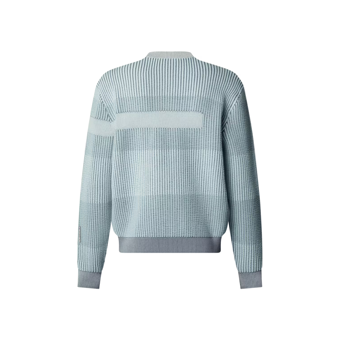 Louis Vuitton x Park Seo-Bo Jacquard Cotton Crewneck Light Blue 상세 이미지 2