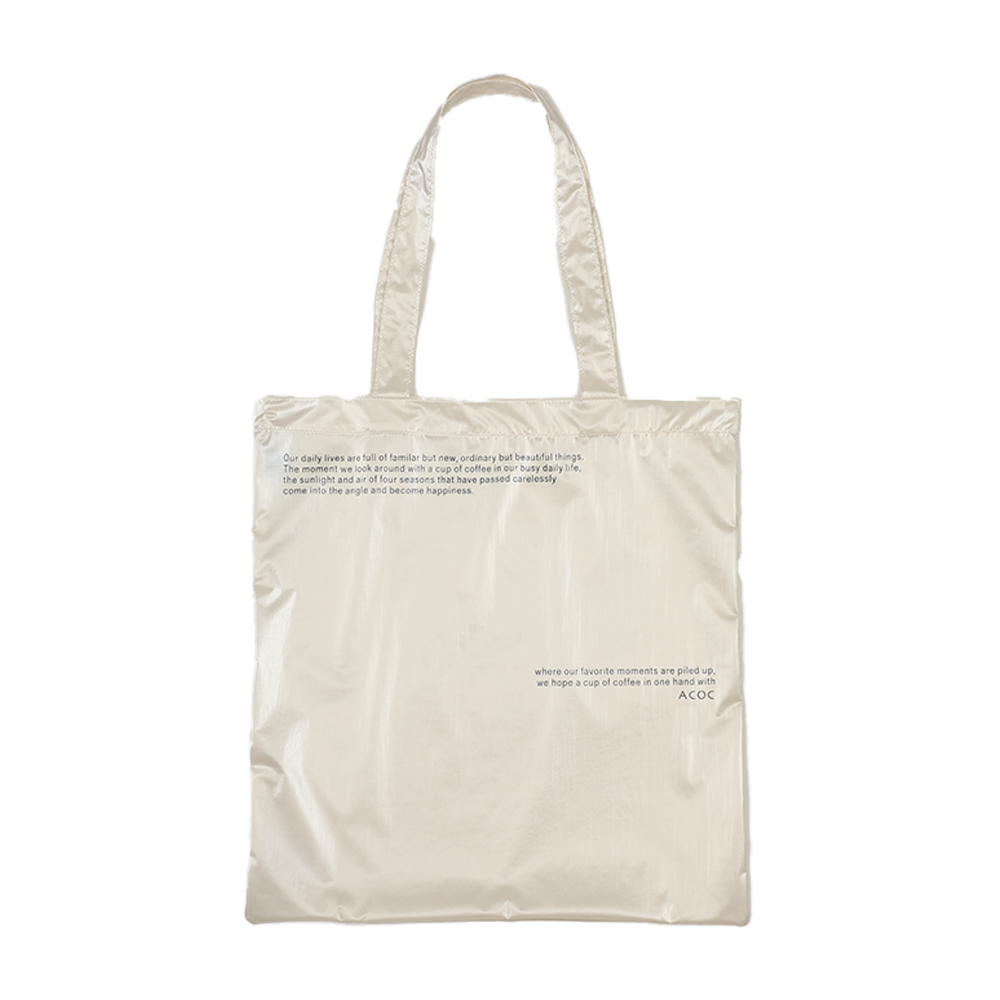 ACOC Milestone Eco Bag_Cream 상세 이미지 1