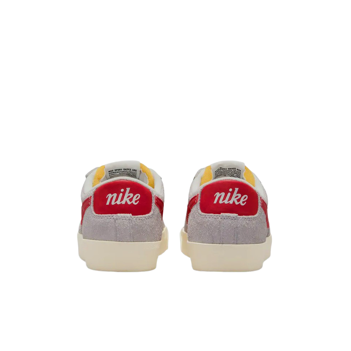 (W) 나이키 블레이저 로우 '77 서밋 화이트 짐 레드((W) Nike Blazer Low '77 Summit White Gym Red) - 3