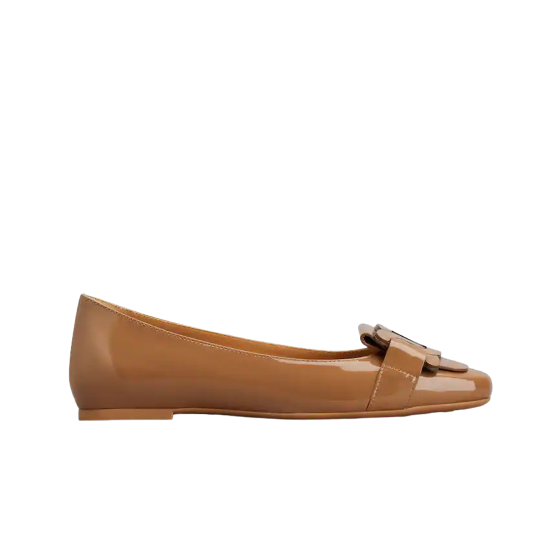 XXW23L0IN20SFKC801 (W) Tod's Kate Leather Ballerina Brown
