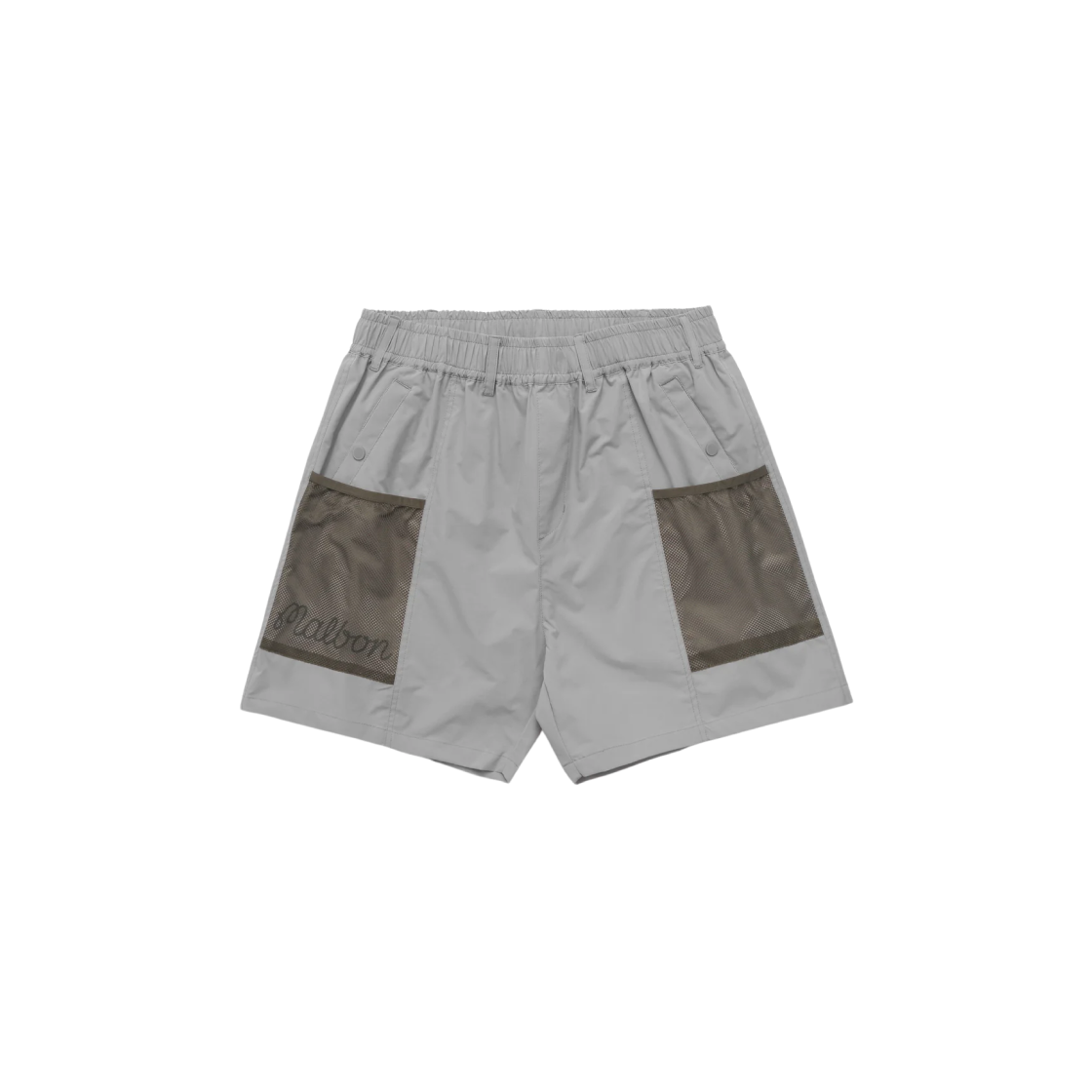 Malbon Golf Mesh Basket Pocket Short Seagrass 상세 이미지 1