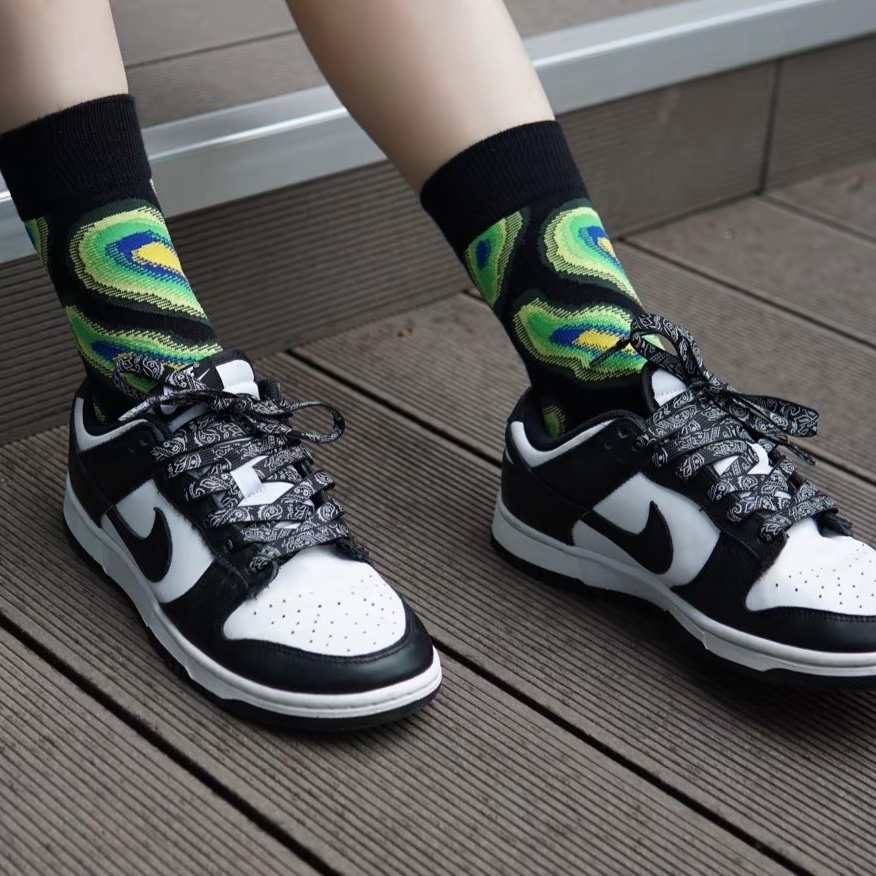 Nike Dunk Low Retro Black 착용 스타일