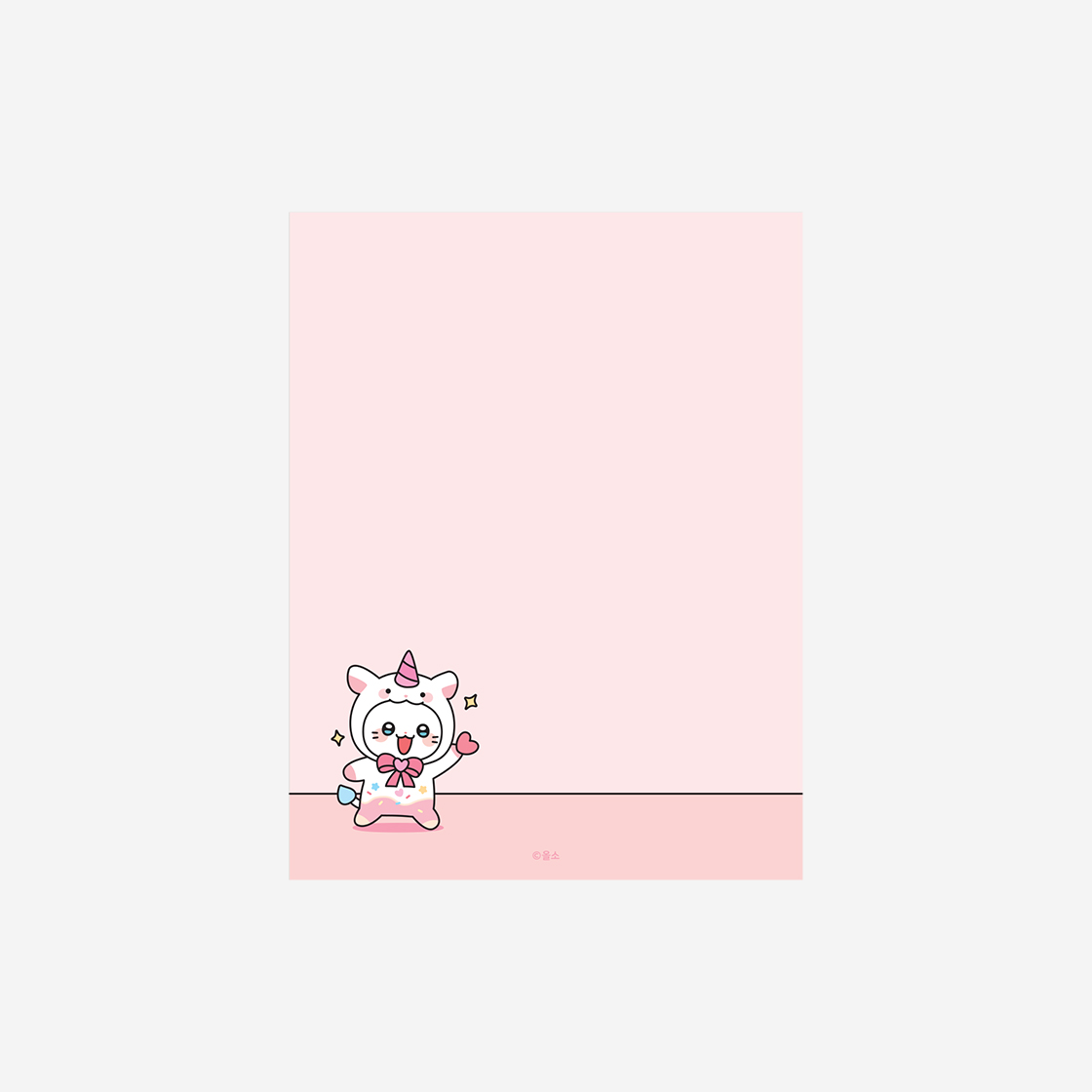 냐한남자 미니노트 유니콘 세상(Meow Man Mini Note Unicorn World) - 2