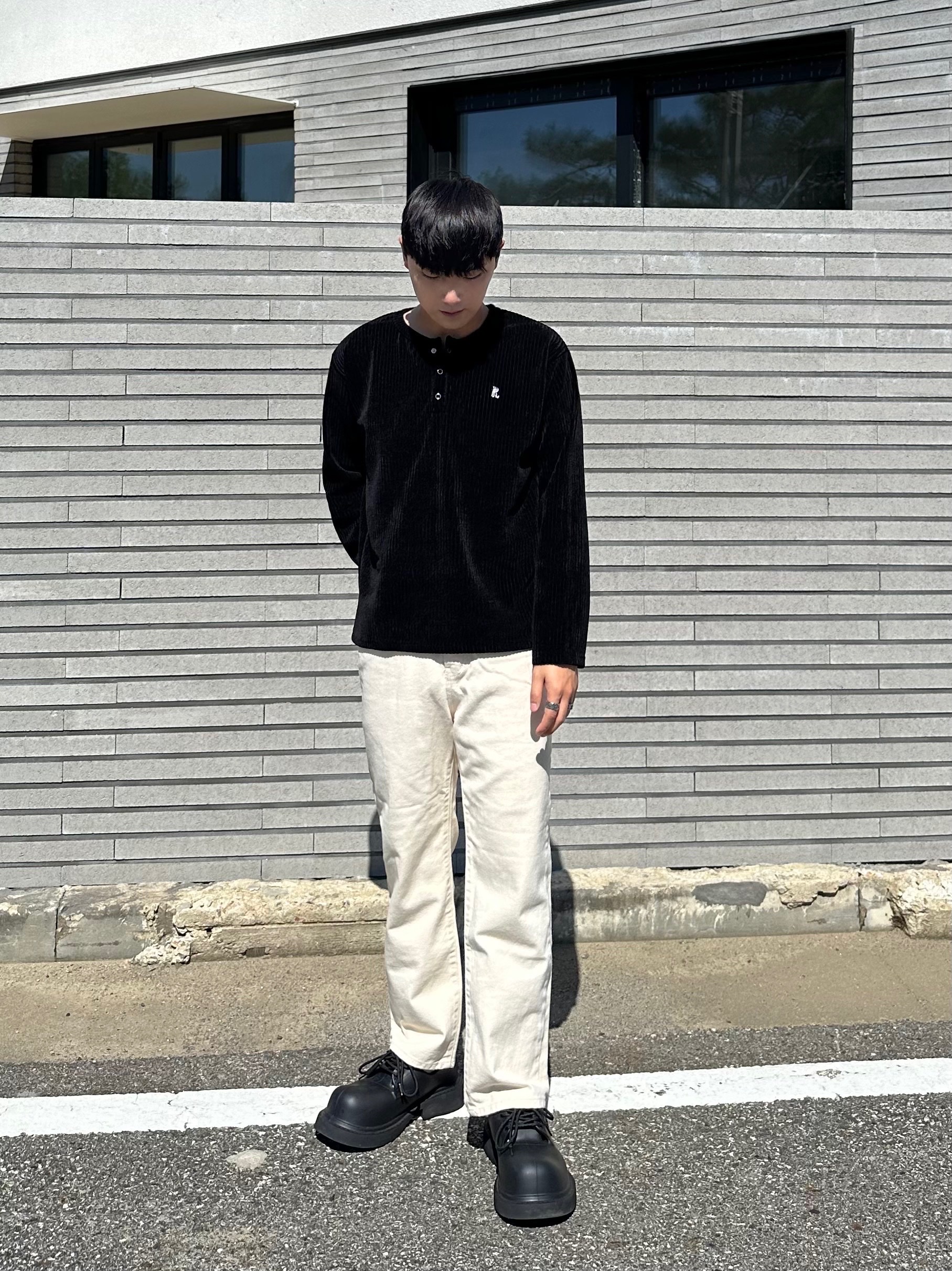 Balenciaga Steroid Derby Black 착용 스타일 - 2