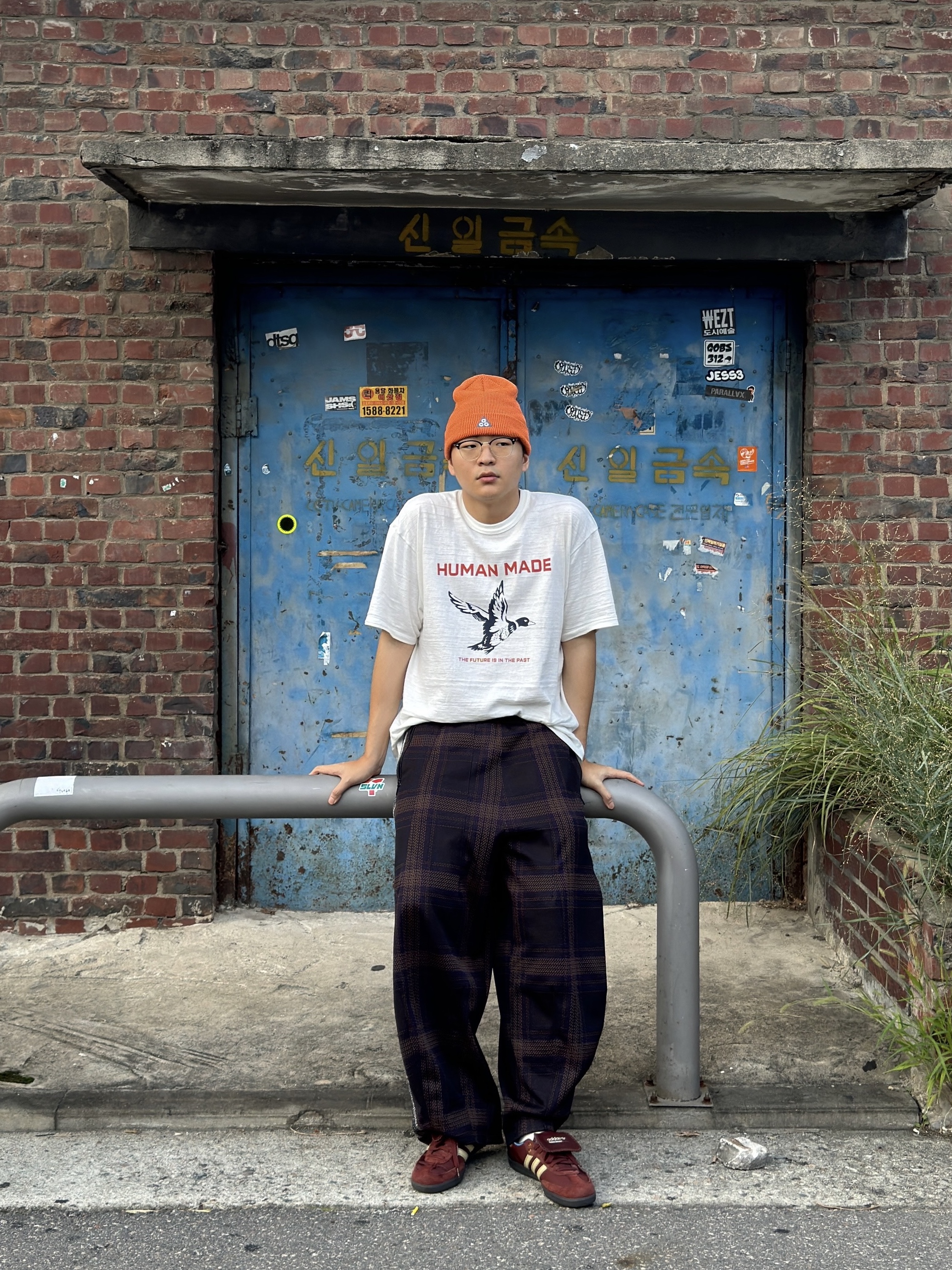 Human Made Graphic T-Shirt #19 White 착용 스타일 - 4