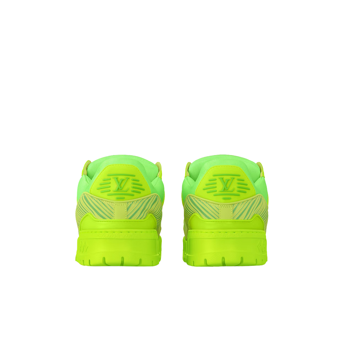 루이비통 x 박서보 LV 트레이너 맥시 스니커즈 스프링 그린(Louis Vuitton x Park Seo-Bo LV Trainer Maxi Sneakers Spring Green) - 2