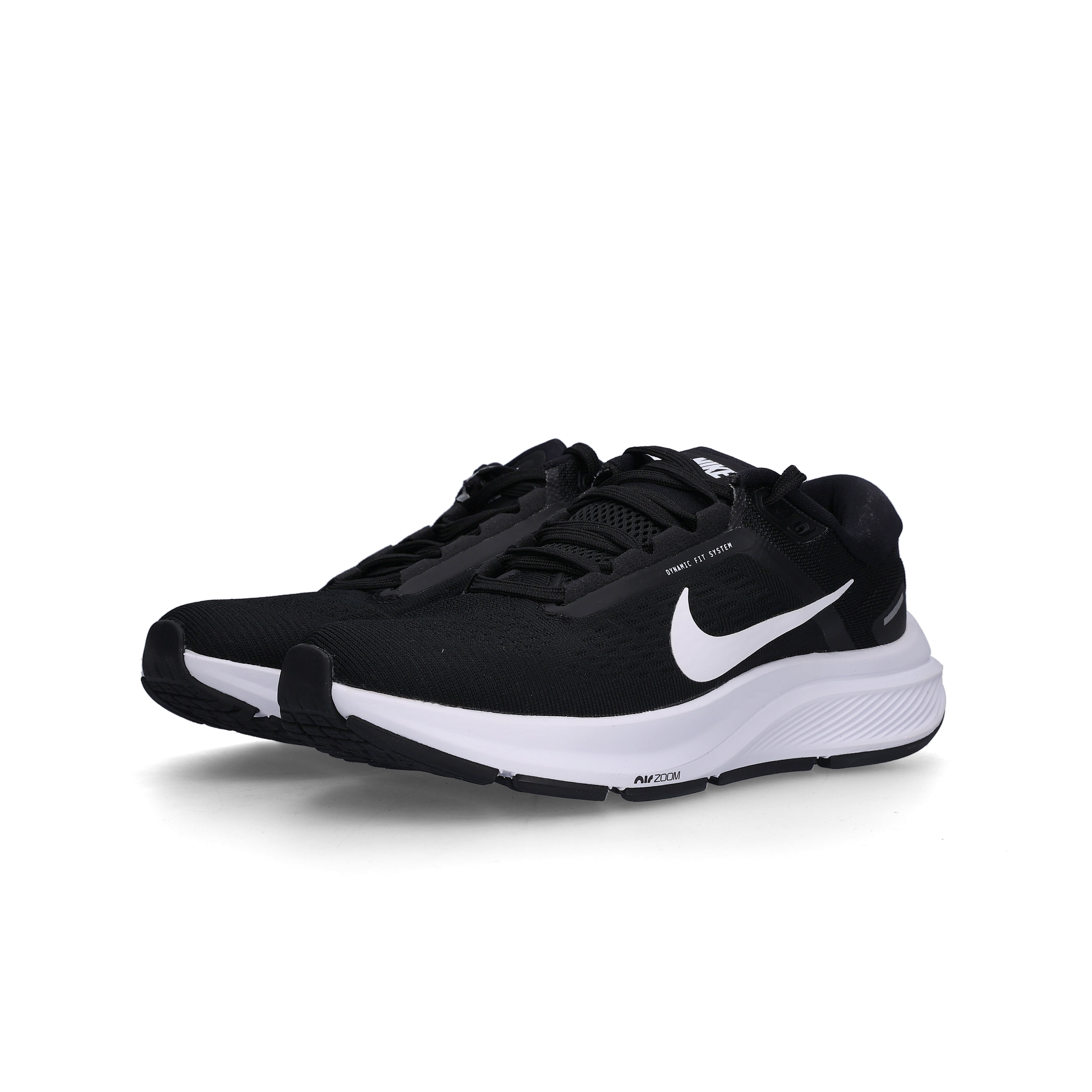 (W) Nike Air Zoom Structure 24 Black White