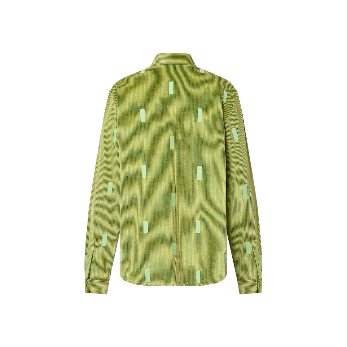 Louis Vuitton x Park Seo-Bo Corduroy L/S Shirt Light Green 상세 이미지 2