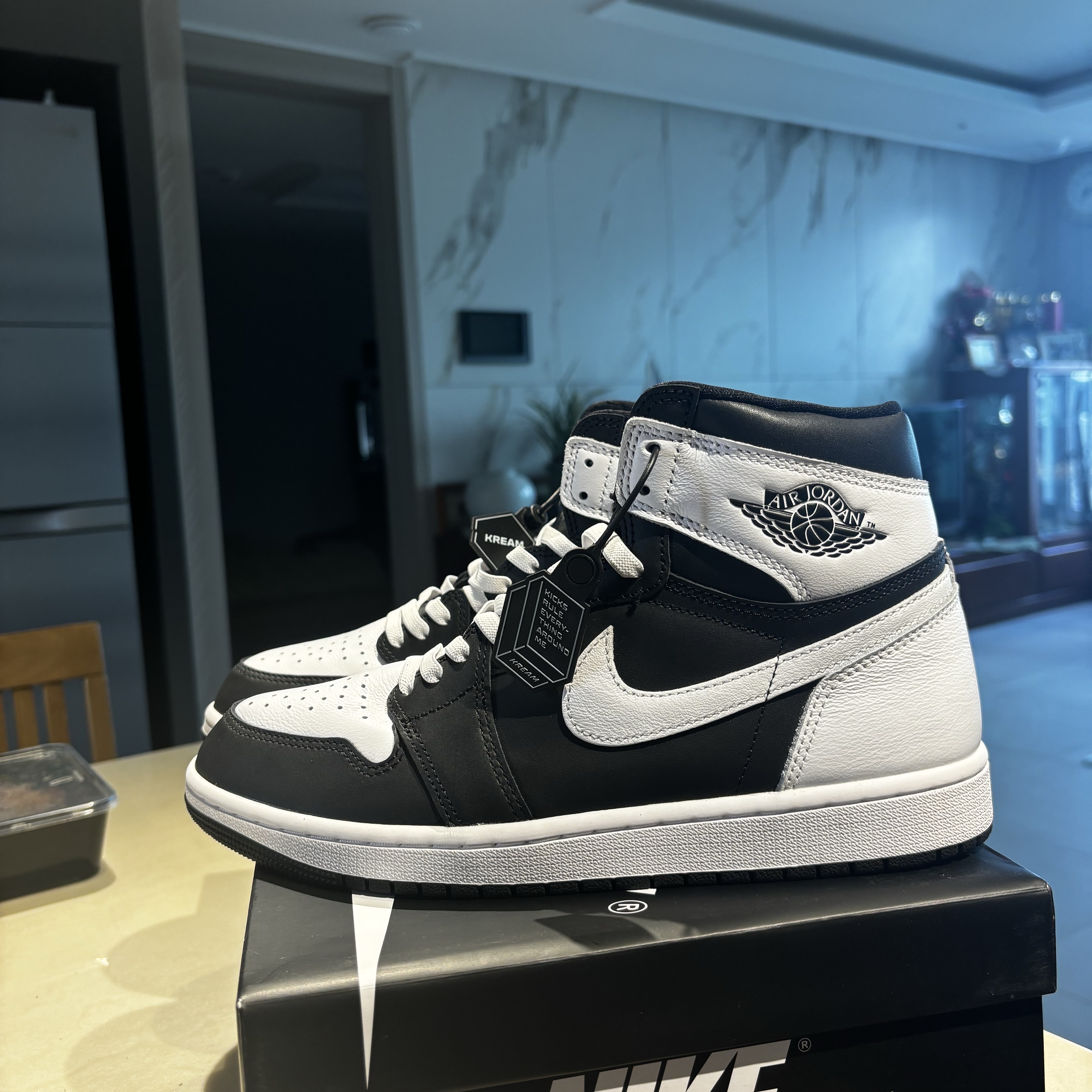 Jordan 1 Retro High OG Black White 착용 스타일