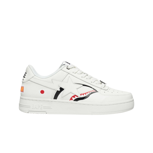 0ZXSHM191307N BAPE Bape Sta Shark M2 White