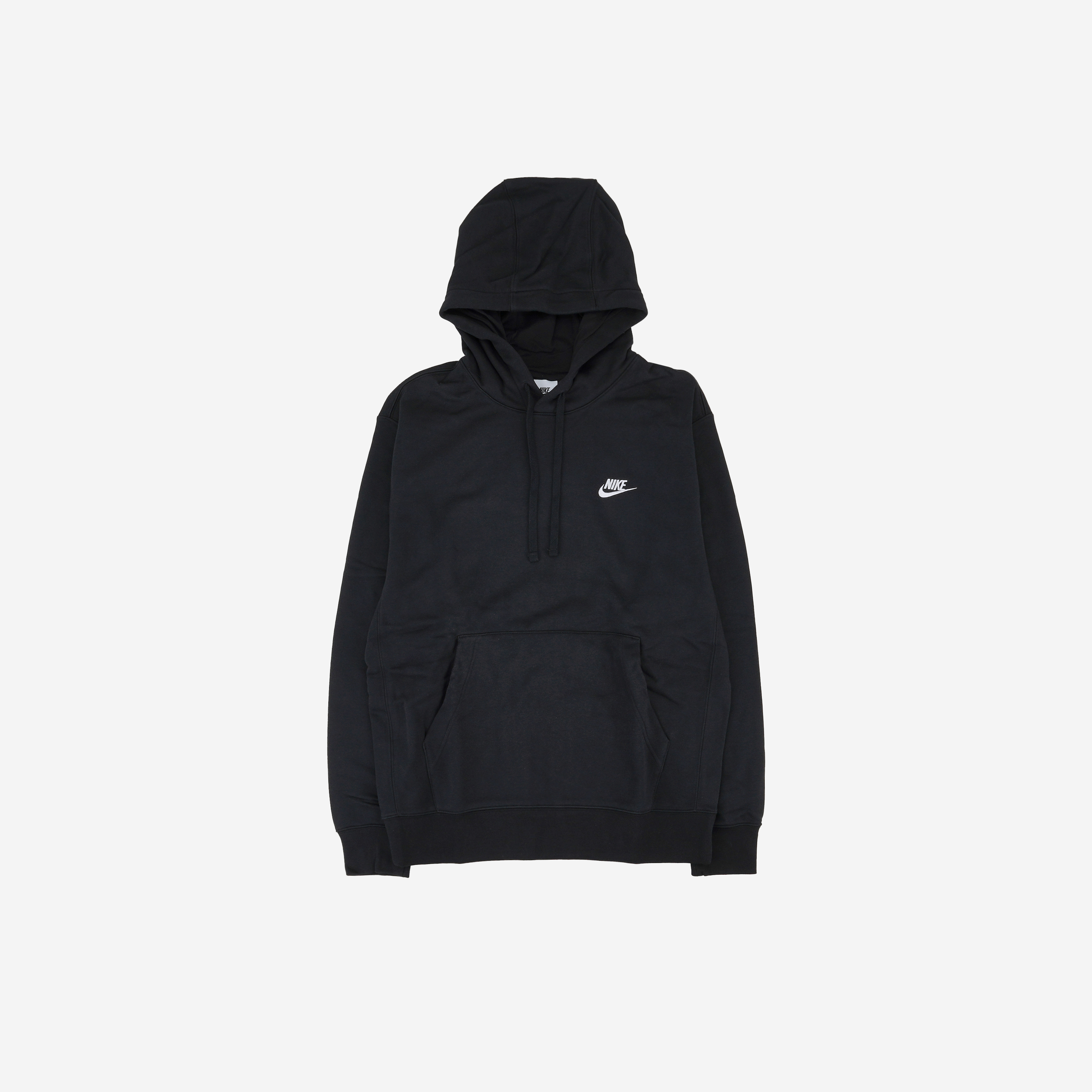 Nike NSW Club Fleece Pullover Hoodie Black - Asia