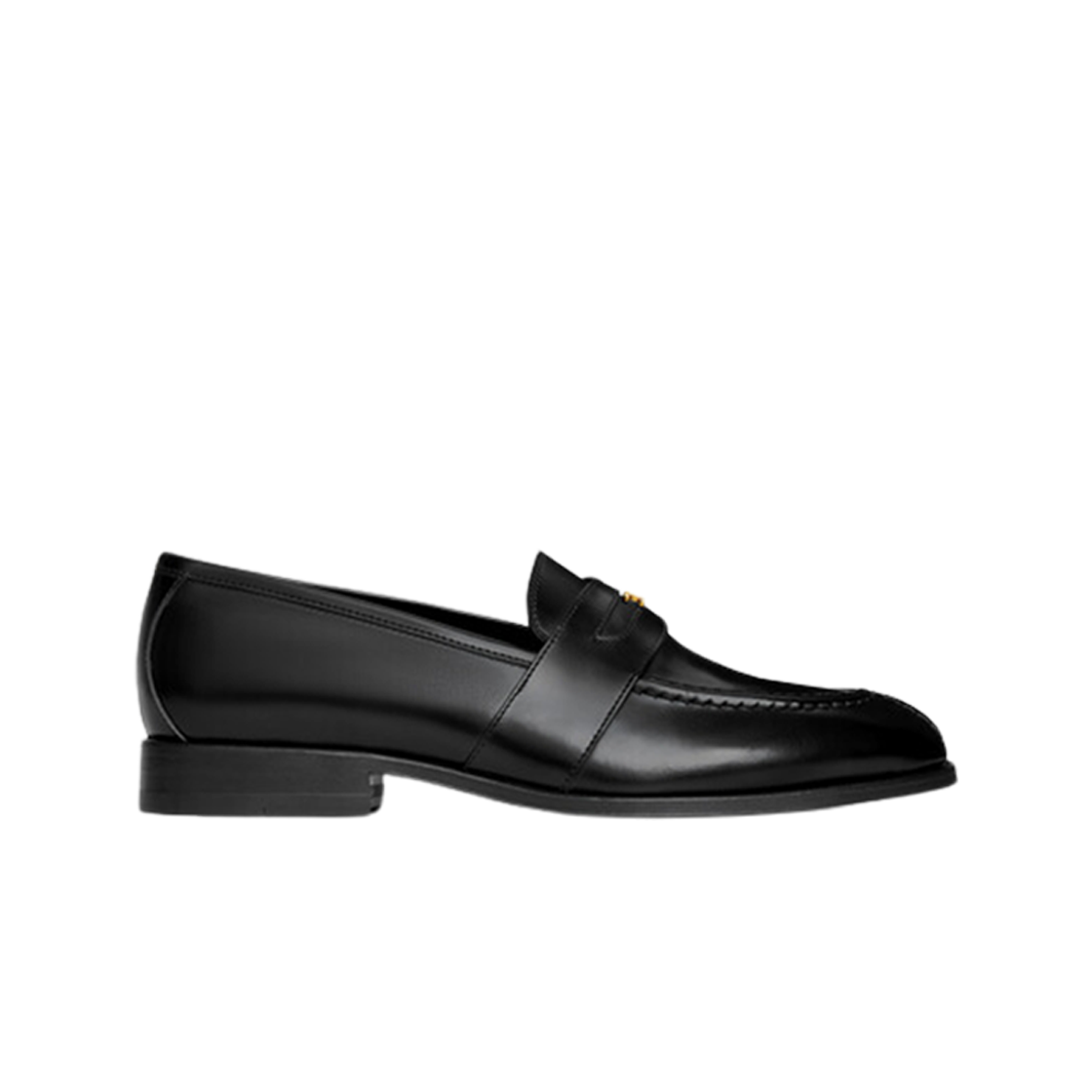 (W) 셀린느 말라케 트리옹프 로퍼 폴리쉬드 불스킨 블랙((W) Celine Malaquais Triomphe Loafer in Polished Bullskin Black) - 1