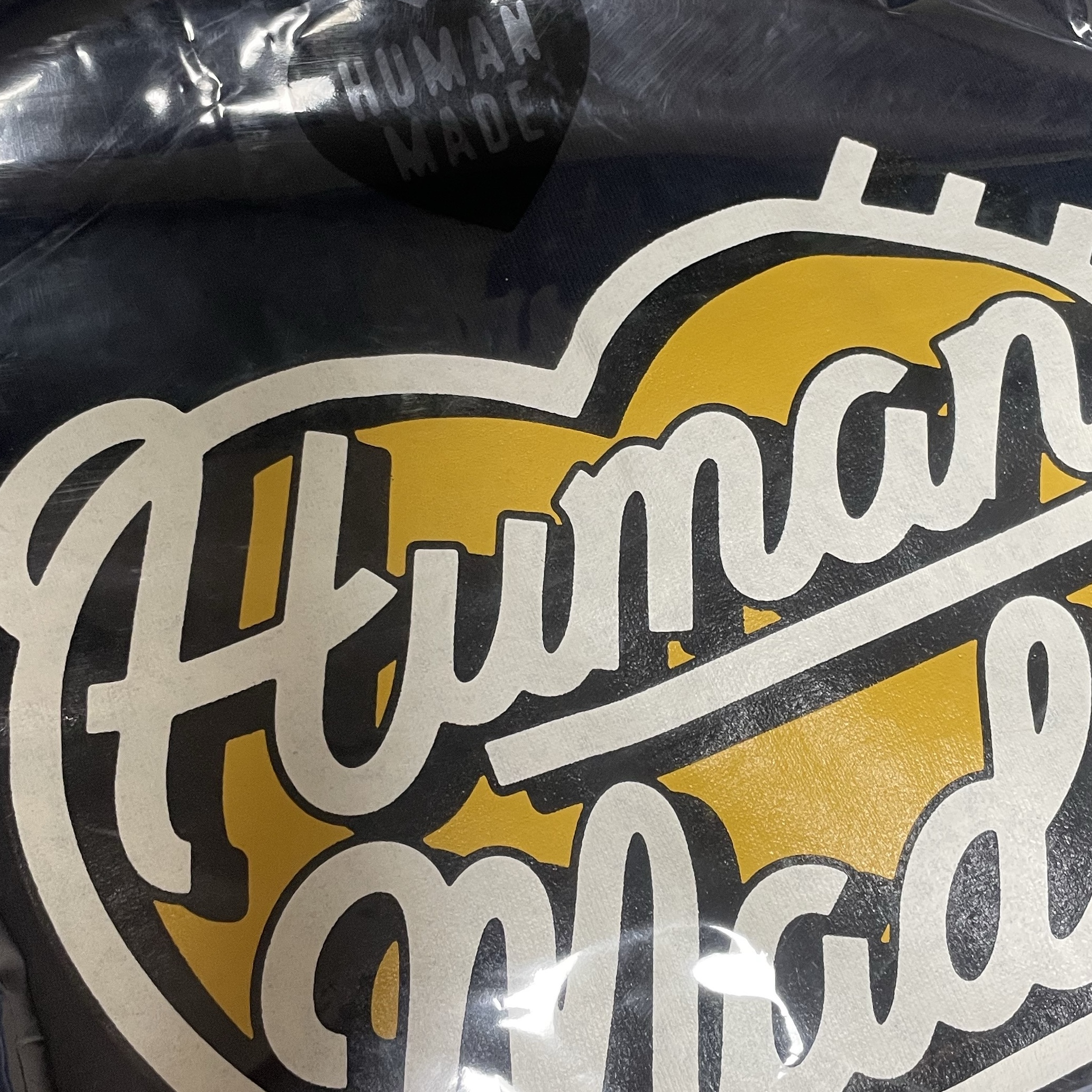 Human Made Tsuriami Sweatshirt Navy 착용 스타일