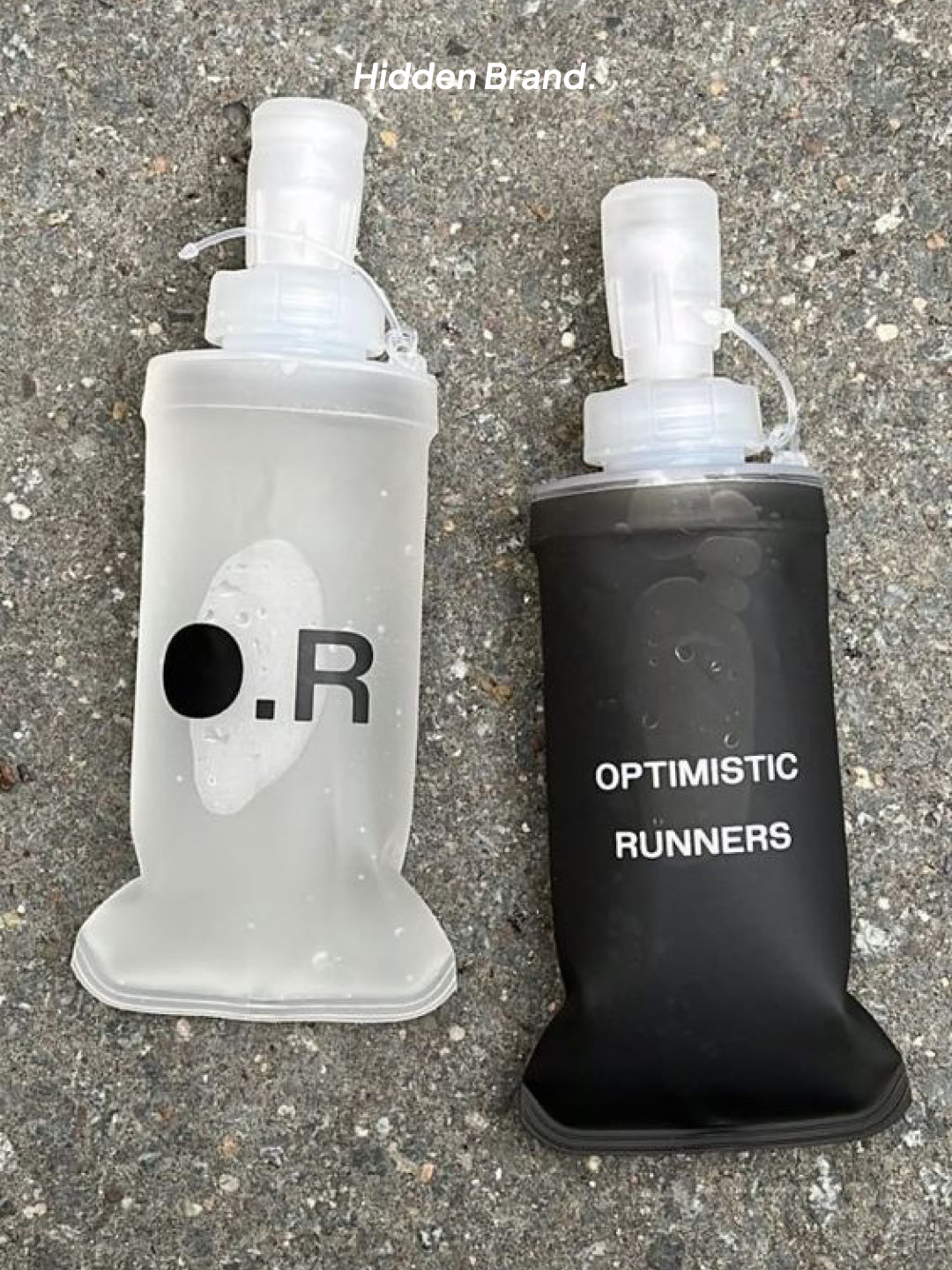 Optimistic Runners Ripstop Tank Top Grey, Optimistic Runners Recycled Oversize Longsleeve Black 착용 스타일 - 8