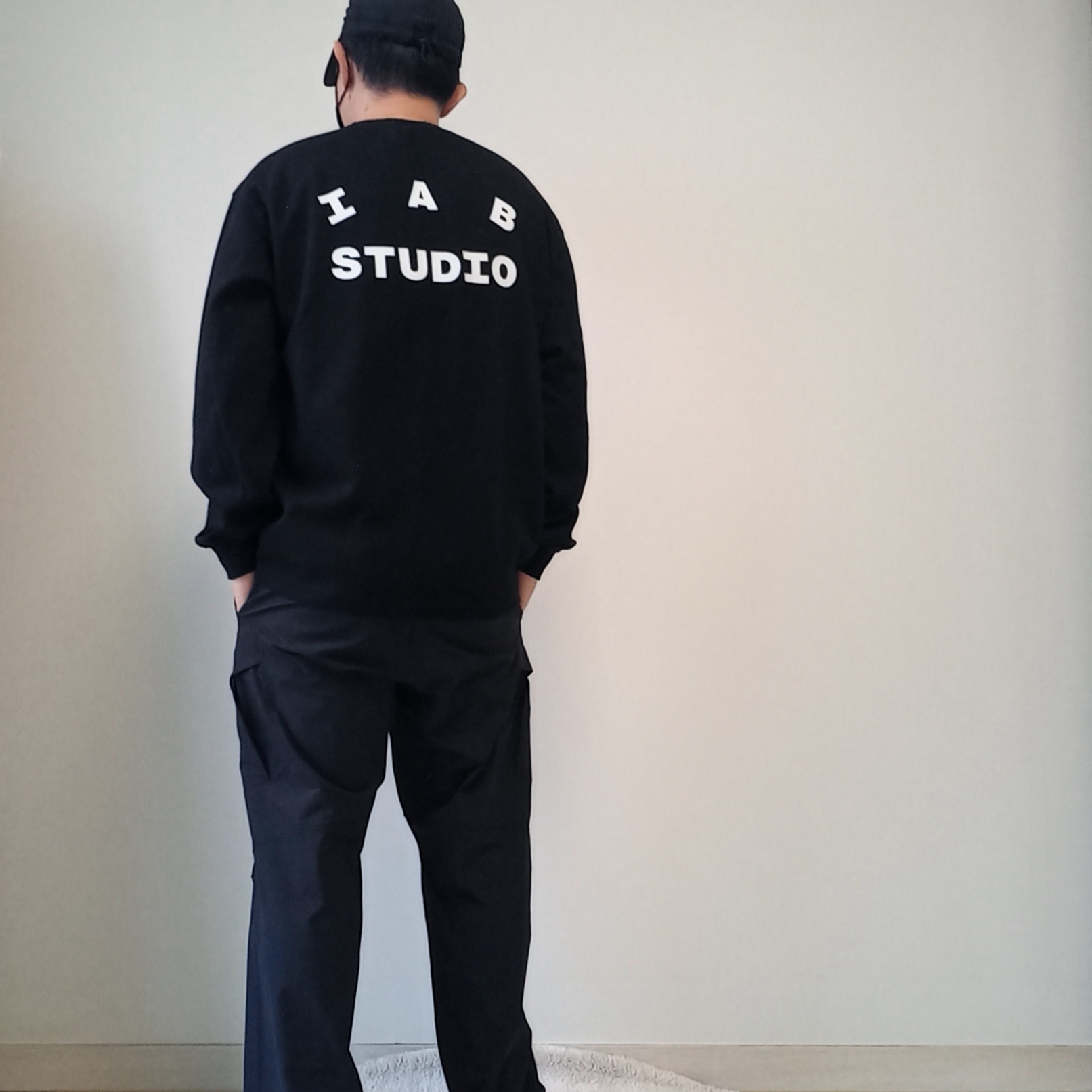 IAB Studio Long Sleeve Black - 23FW, Arc'teryx Rampart Pants Black 착용 스타일 - 2