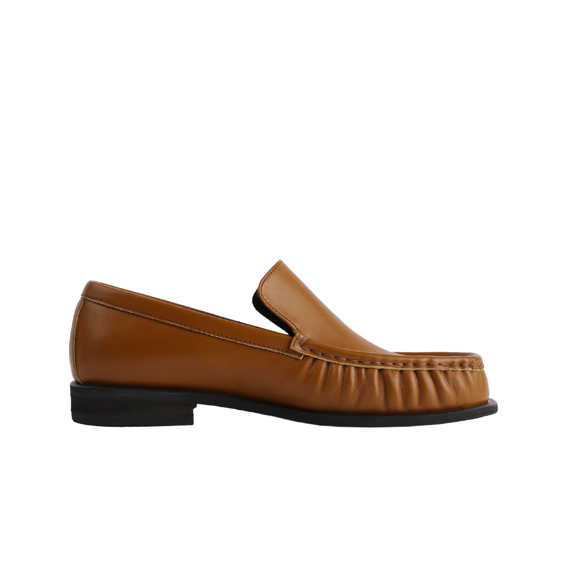 324526 APOA Groupe Square Loafer Brown