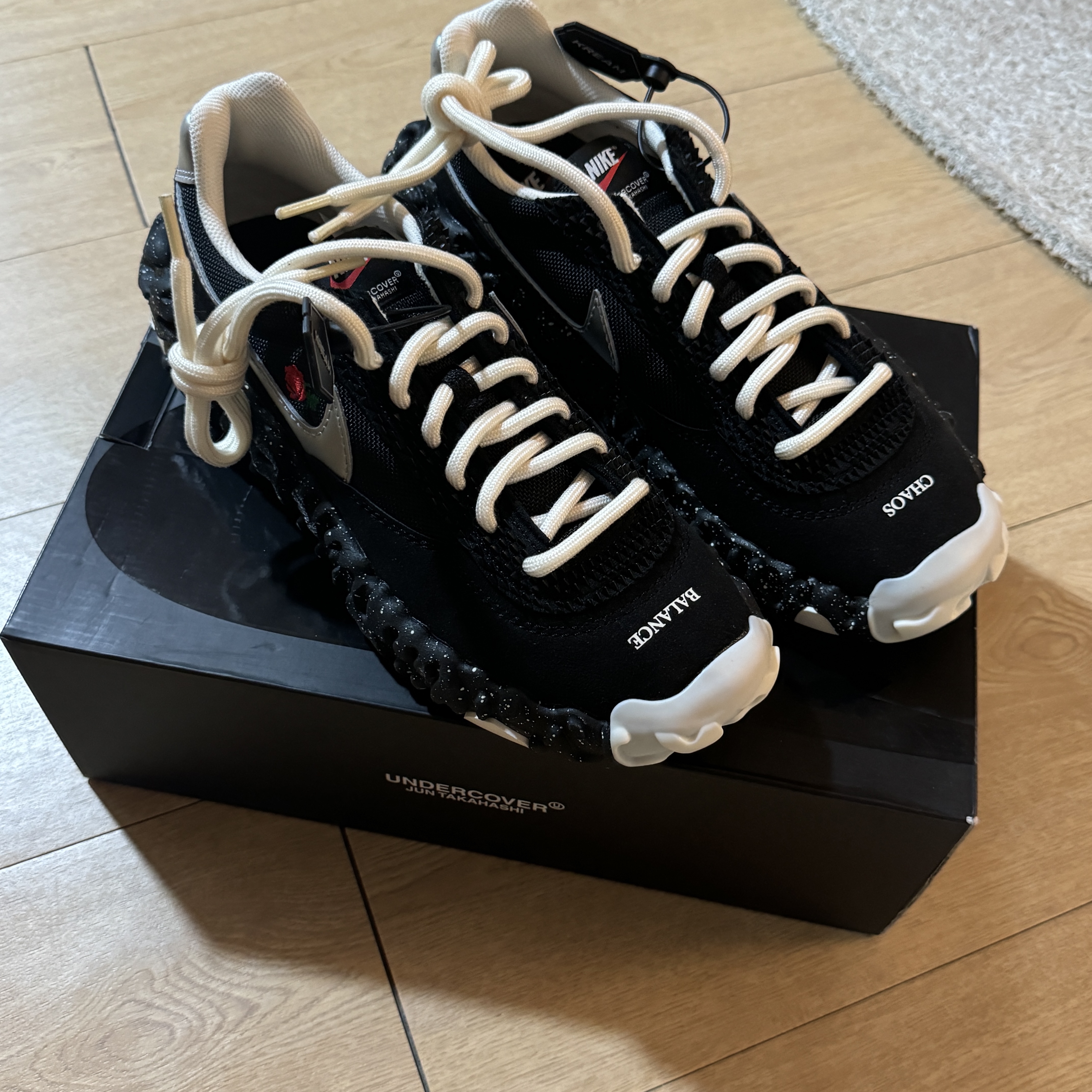 Nike x Undercover Overbreak SP Black 착용 스타일