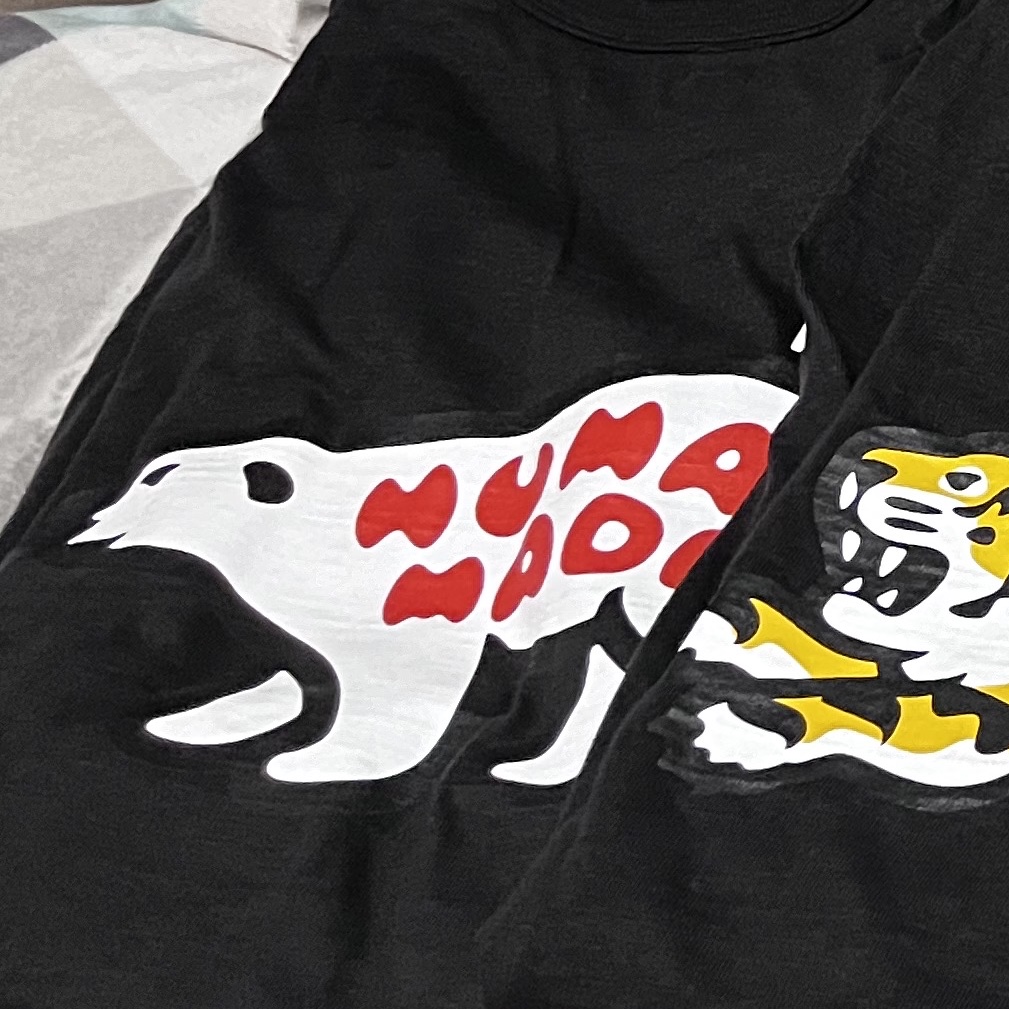 Human Made Pocket T-Shirt Black - Harajuku Store Exclusive 착용 스타일