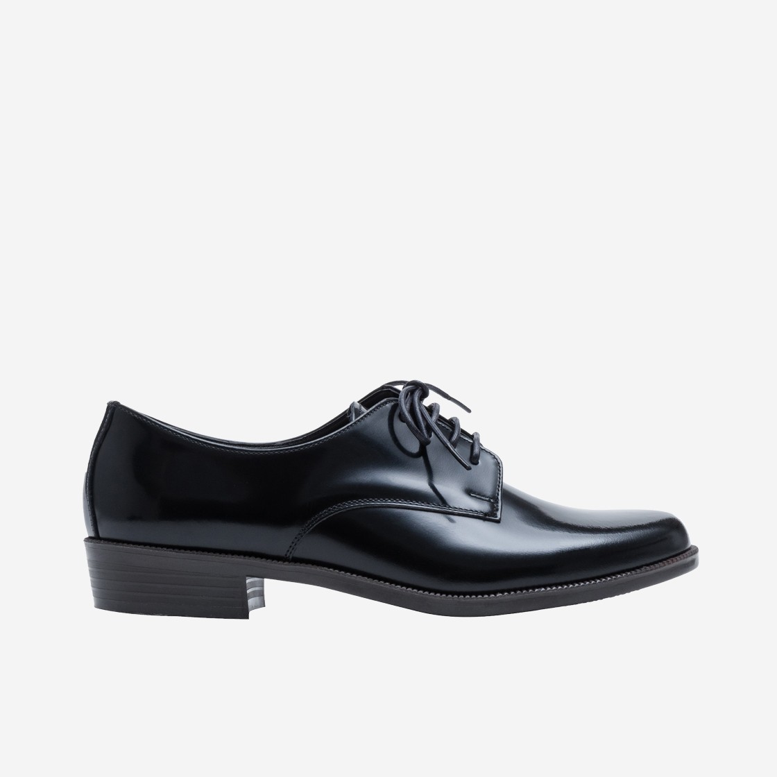 Haruta Hs-236 Derby Shoes Black 상세 이미지 1