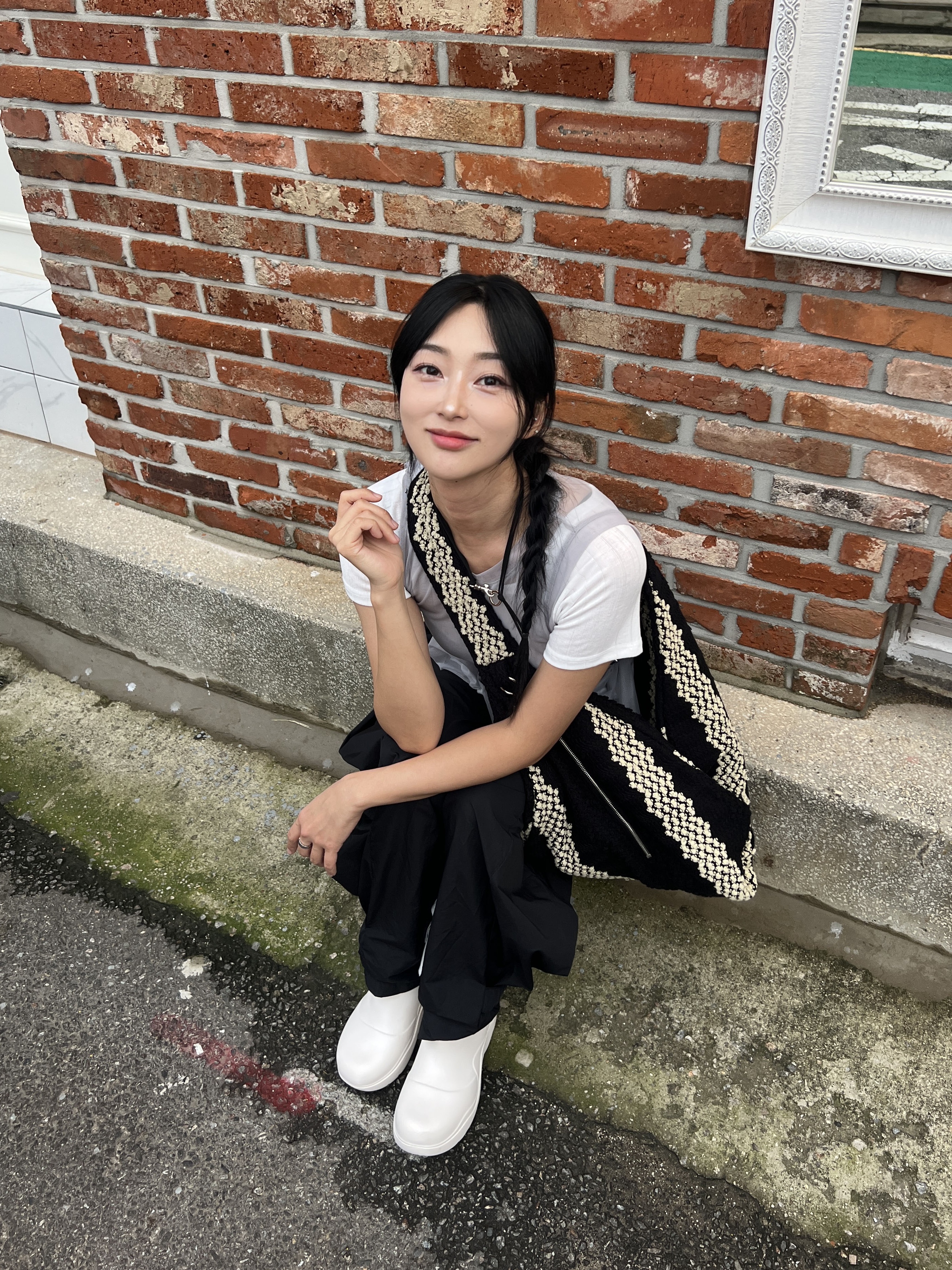 Our Legacy Ladon Leather Keychain Black, (W) Rockfishweatherwear Hayden Boots White 착용 스타일