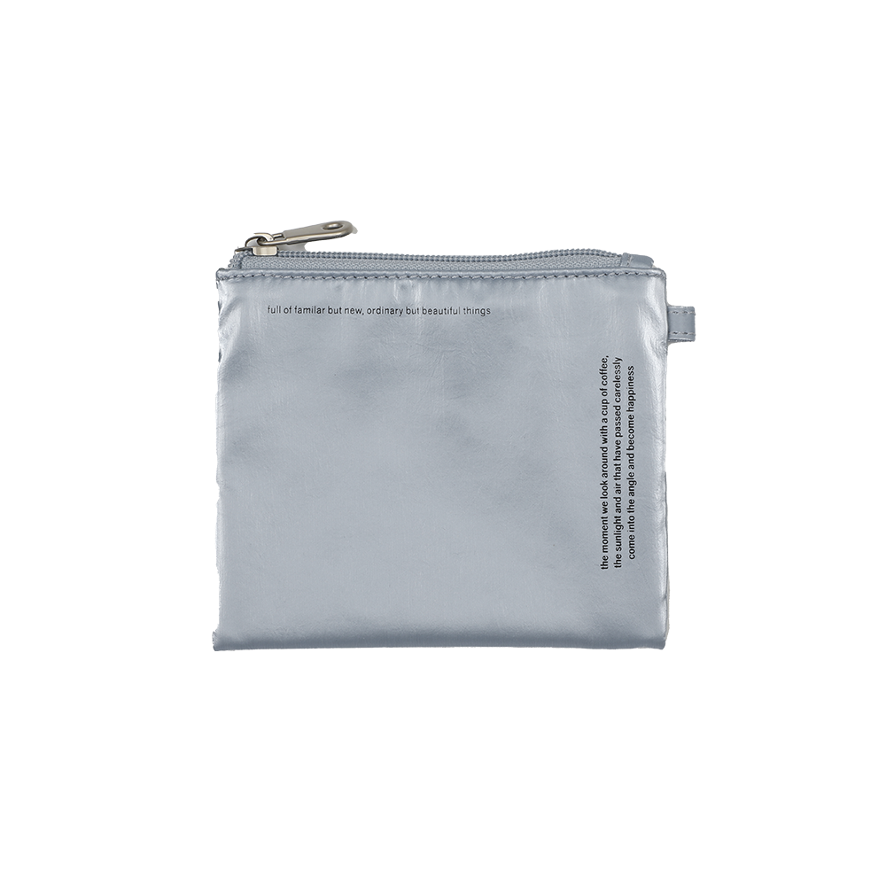 324AC604BL ACOC Milestone Wallet Blue