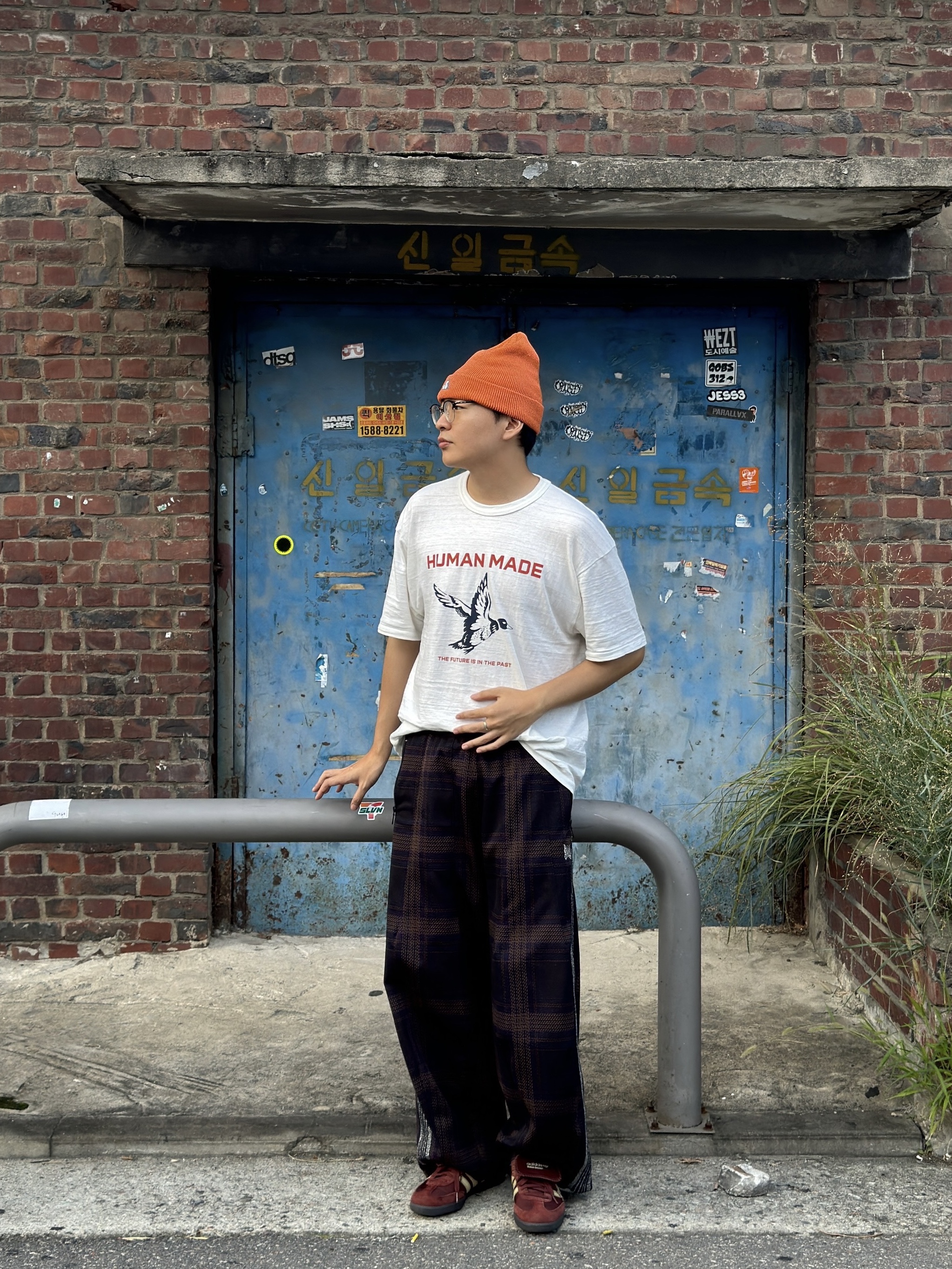Human Made Graphic T-Shirt #19 White 착용 스타일 - 2