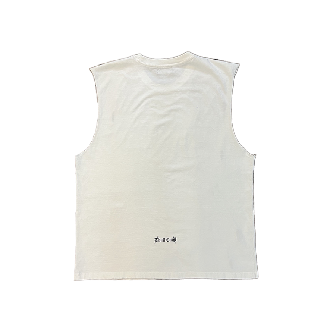 Thug Club Cross T Sleeveless White 상세 이미지 2