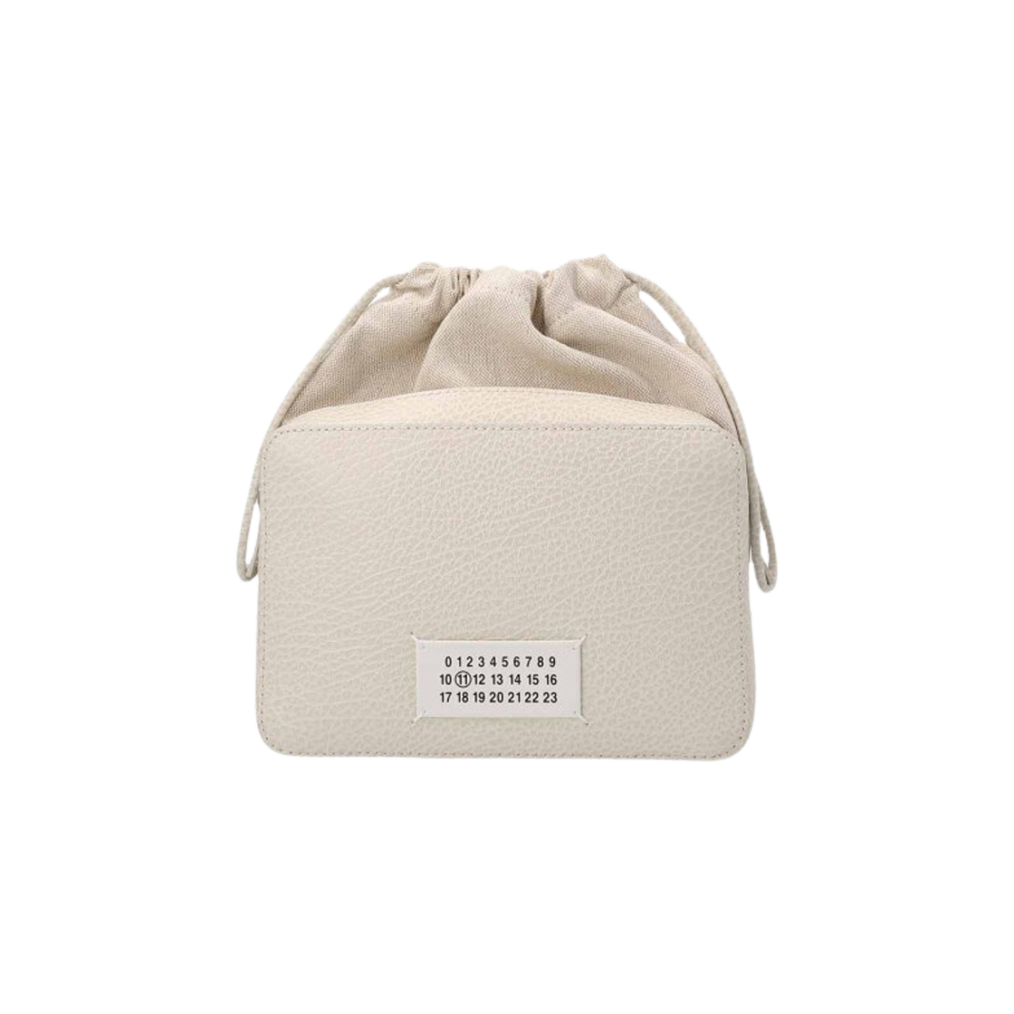 Maison Margiela Logo Crossbody Bag Beige 상세 이미지 1