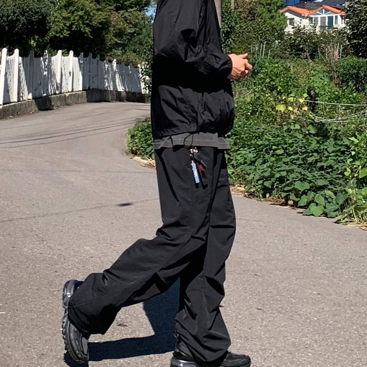 Salomon ACS Pro Black 착용 스타일 - 3