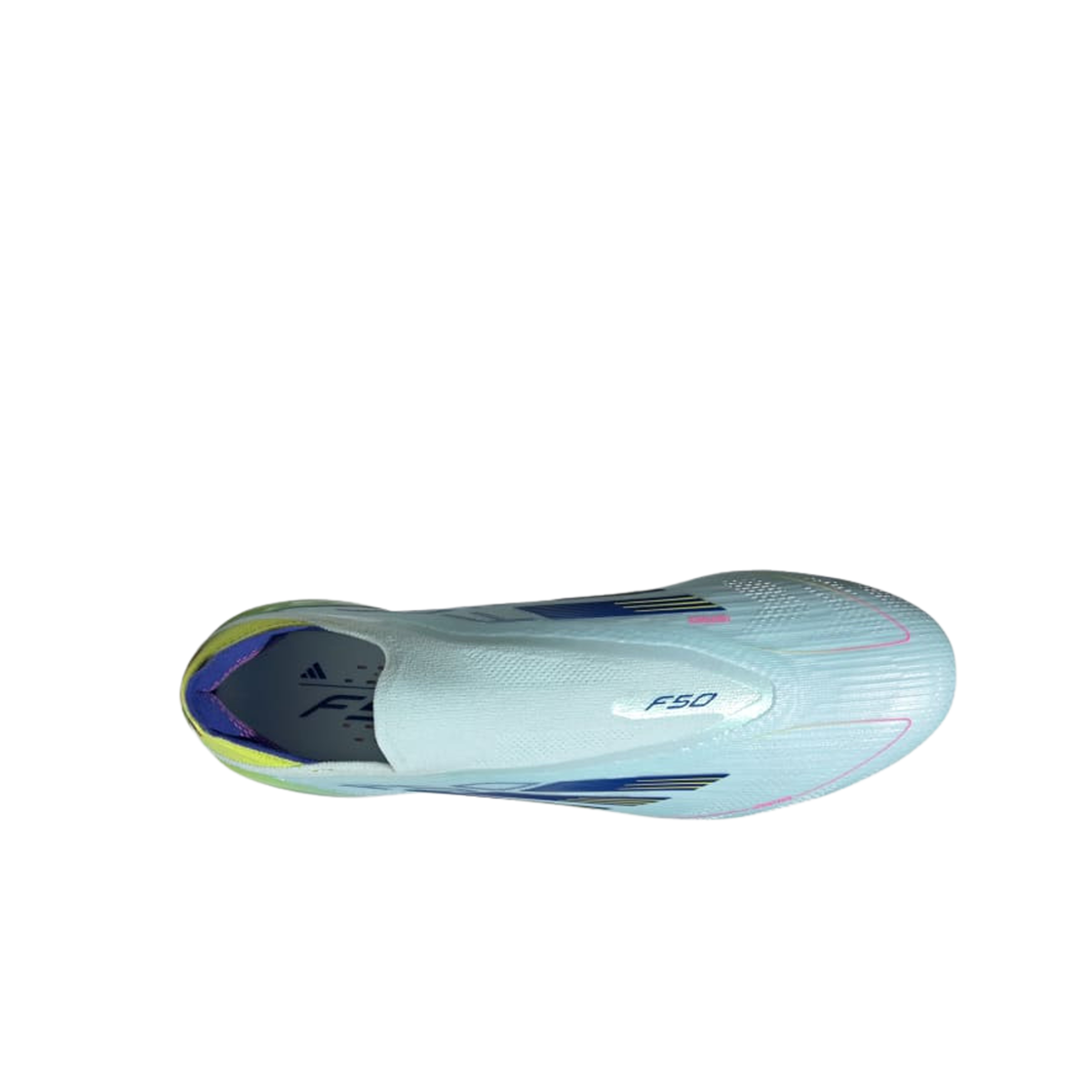아디다스 F50 엘리트 레이스리스 99 캡슐 FG 올모스트 블루 세미 루시드 블루(Adidas F50 Elite Laceless 99 Capsule FG Almost Blue Semi Lucid Blue) - 2