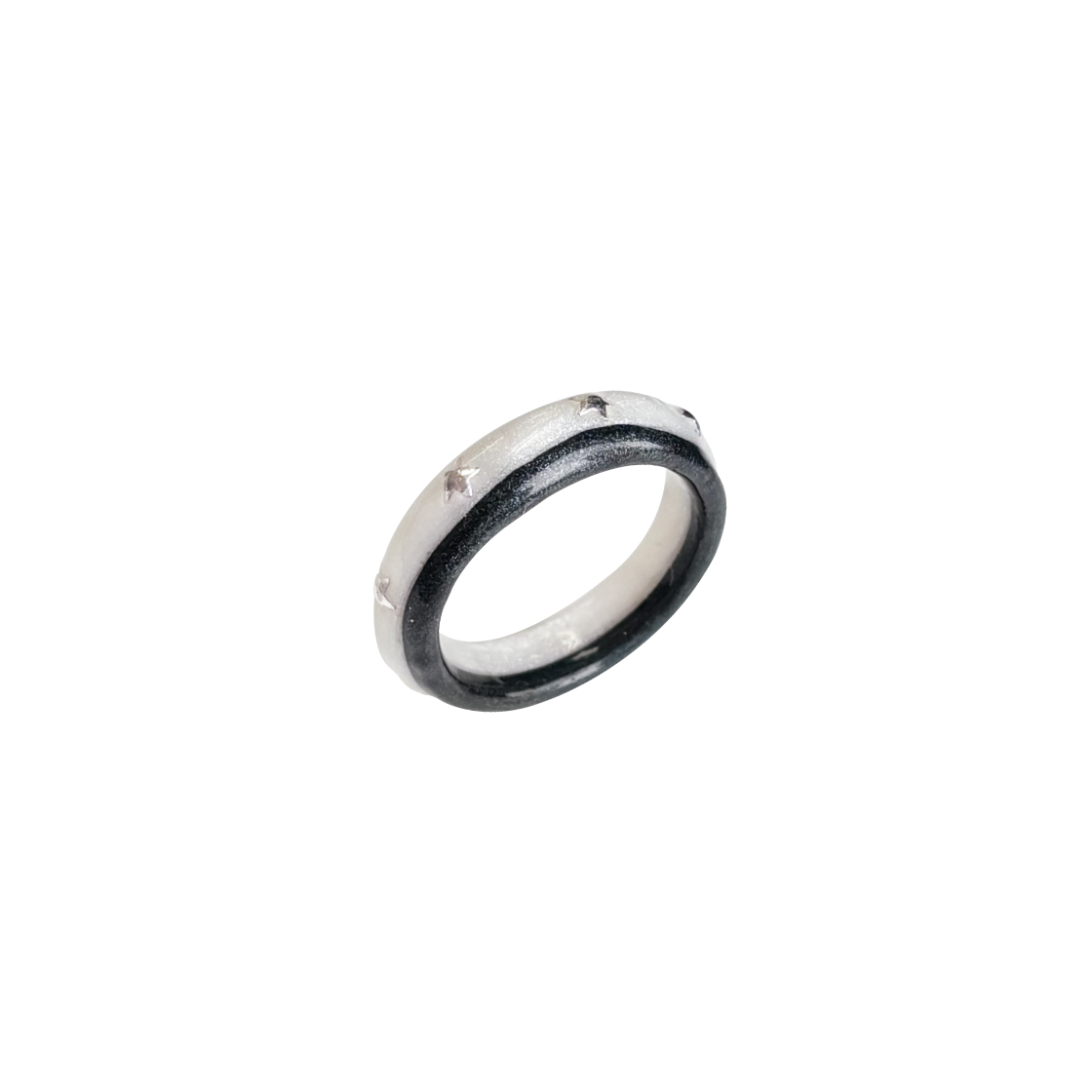 엔프프 스타 투 트랙 링 블랙(Nff Star Two Track Ring Black) - 2