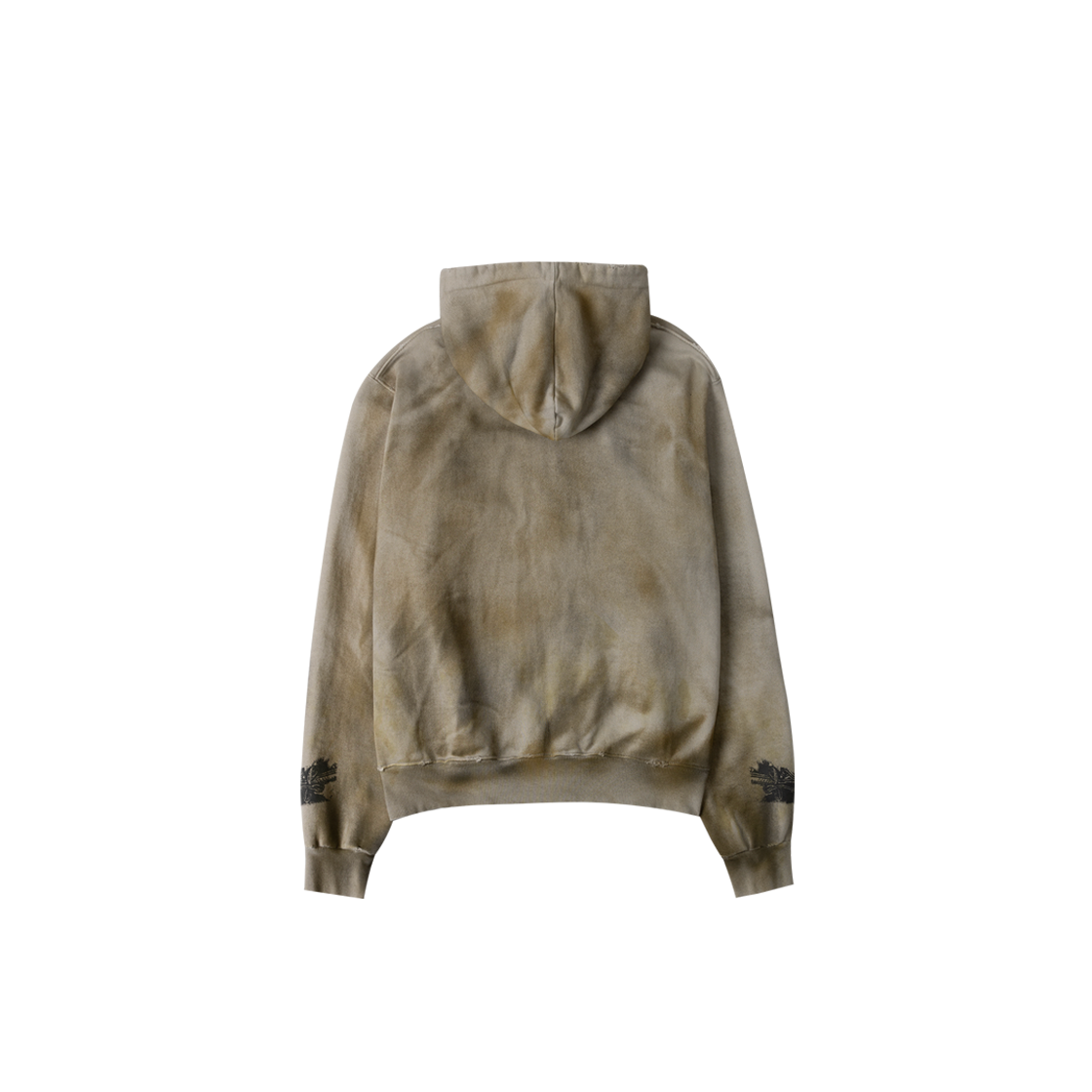 Undermycar Napoleon Dirty Washed Zipped Hoodie Smog 상세 이미지 2