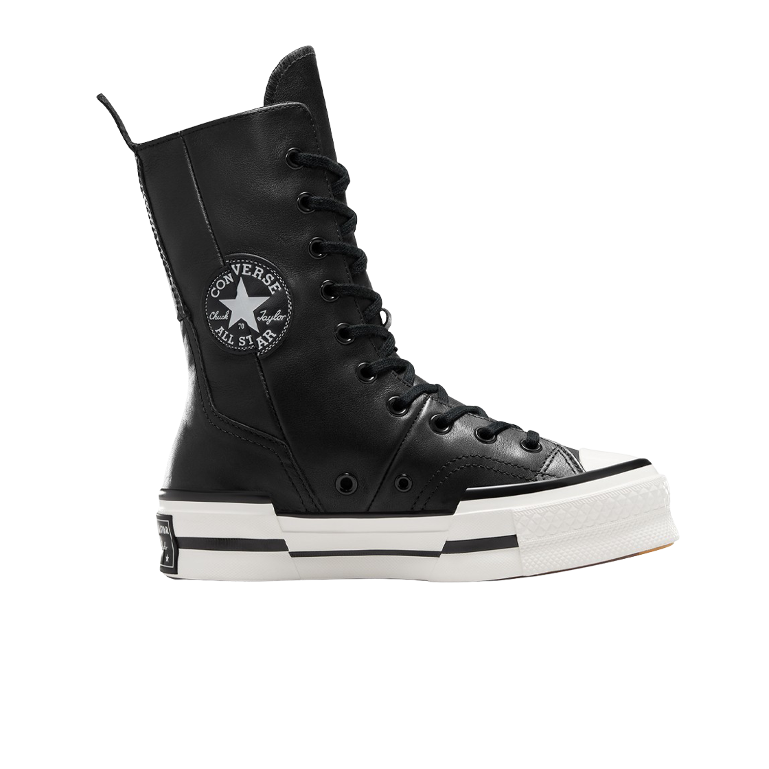 A08340C Converse Chuck 70 Plus X Hi Leather Black